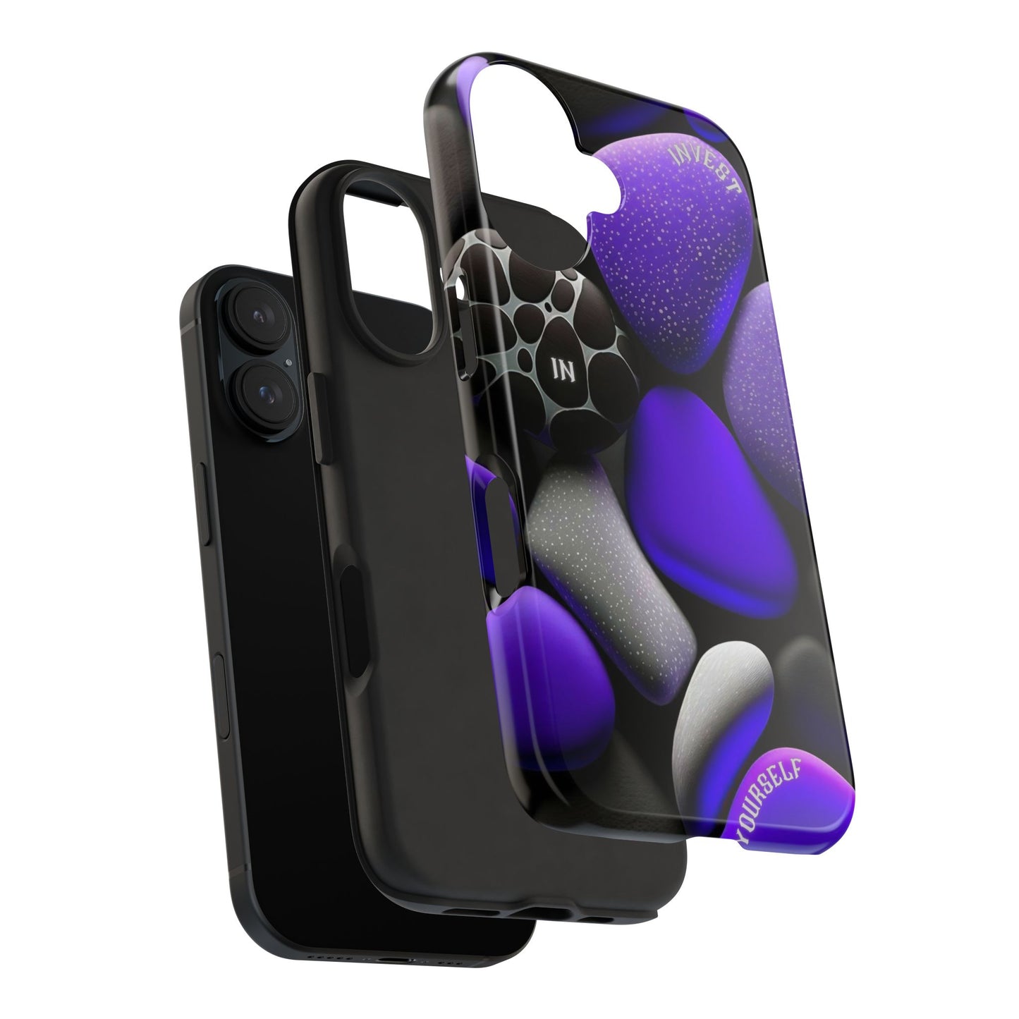 π‘ Invest in Yourself Motivational Tough Phone Case β Durable Shockproof Protection for iPhones & Androids π±β¨