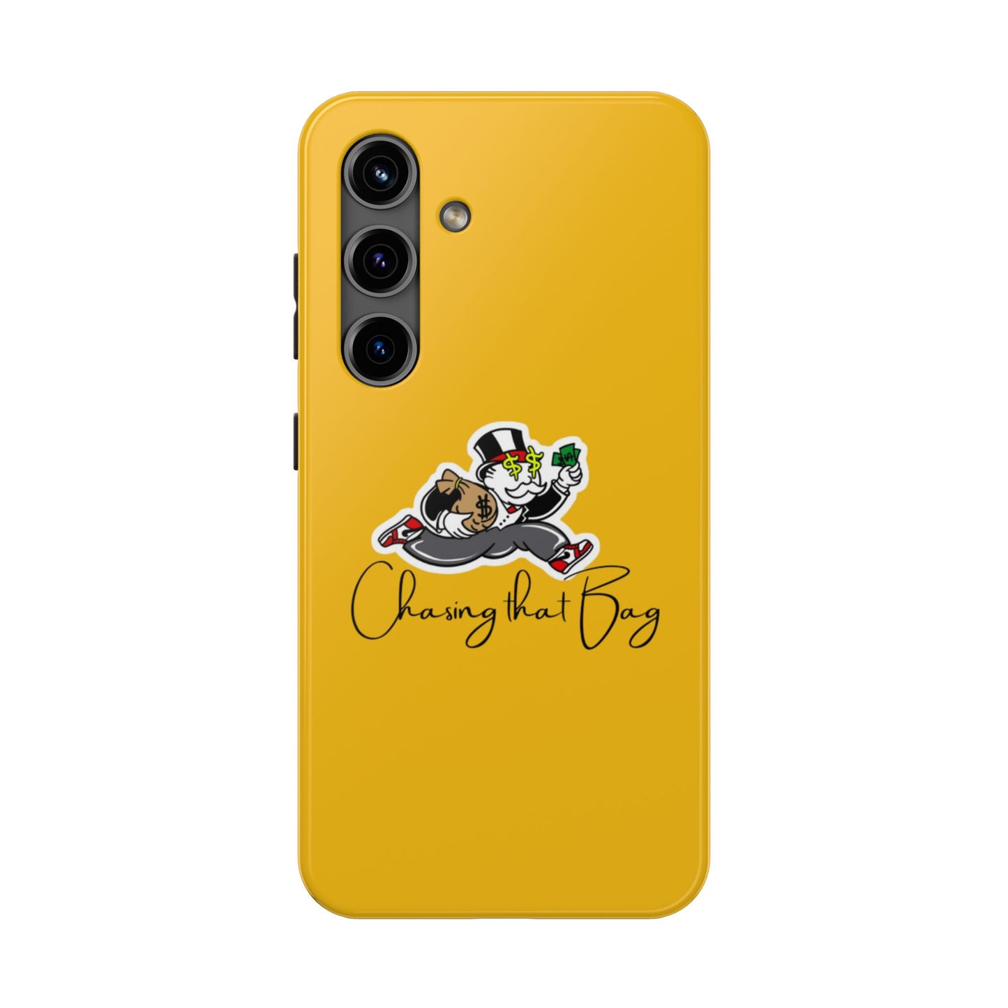 Phone Case- Chasing That Bag Tough Case- Durable Protection