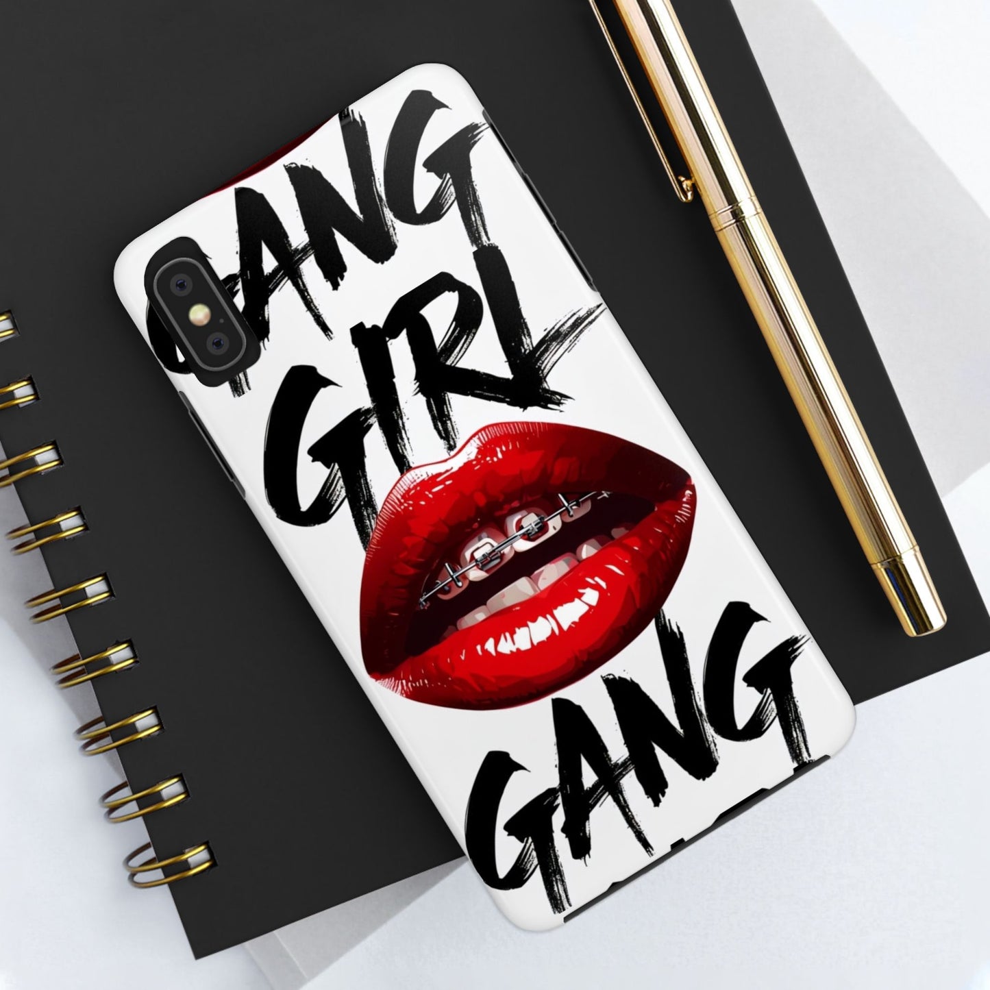 Bold 'Girl Gang' Tough Phone Case – Protective and Stylish Accessory for Trendsetters