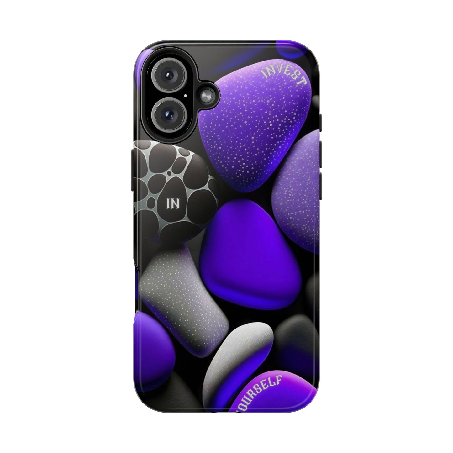 π‘ Invest in Yourself Motivational Tough Phone Case β Durable Shockproof Protection for iPhones & Androids π±β¨