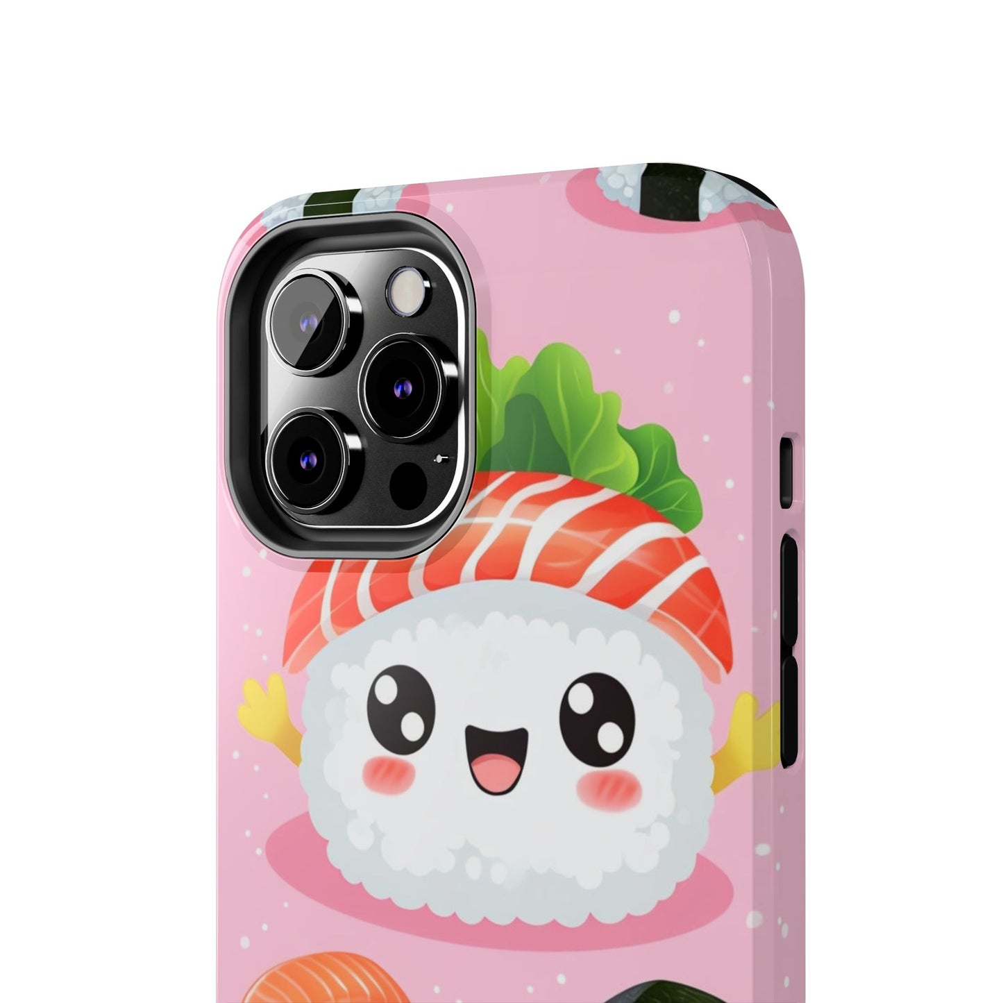 Adorable Sushi Tough Phone Case | Cute Kawaii Design for Food Lovers