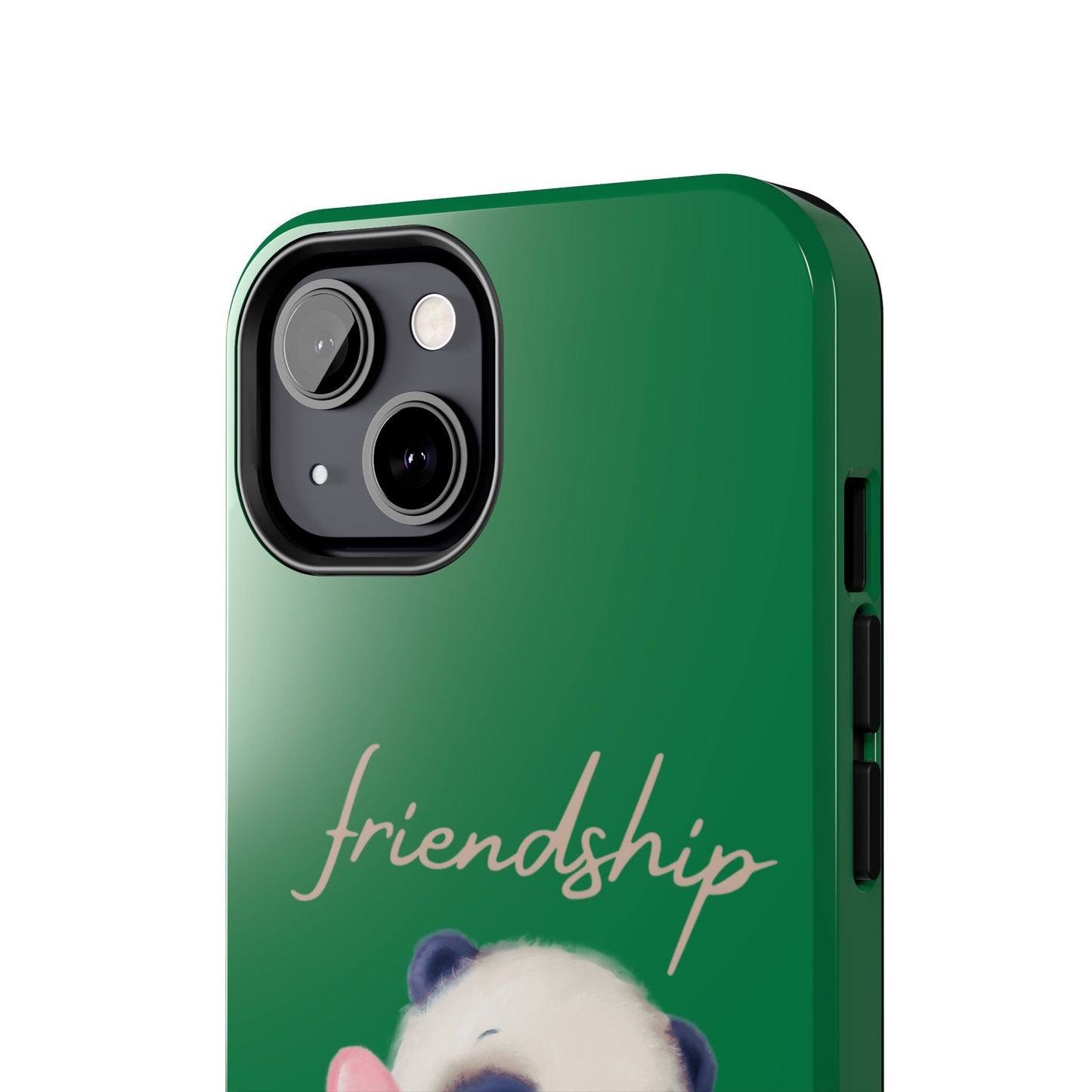 Phone case- Cute Panda Friendship Tough Phone Case - Durable Protection