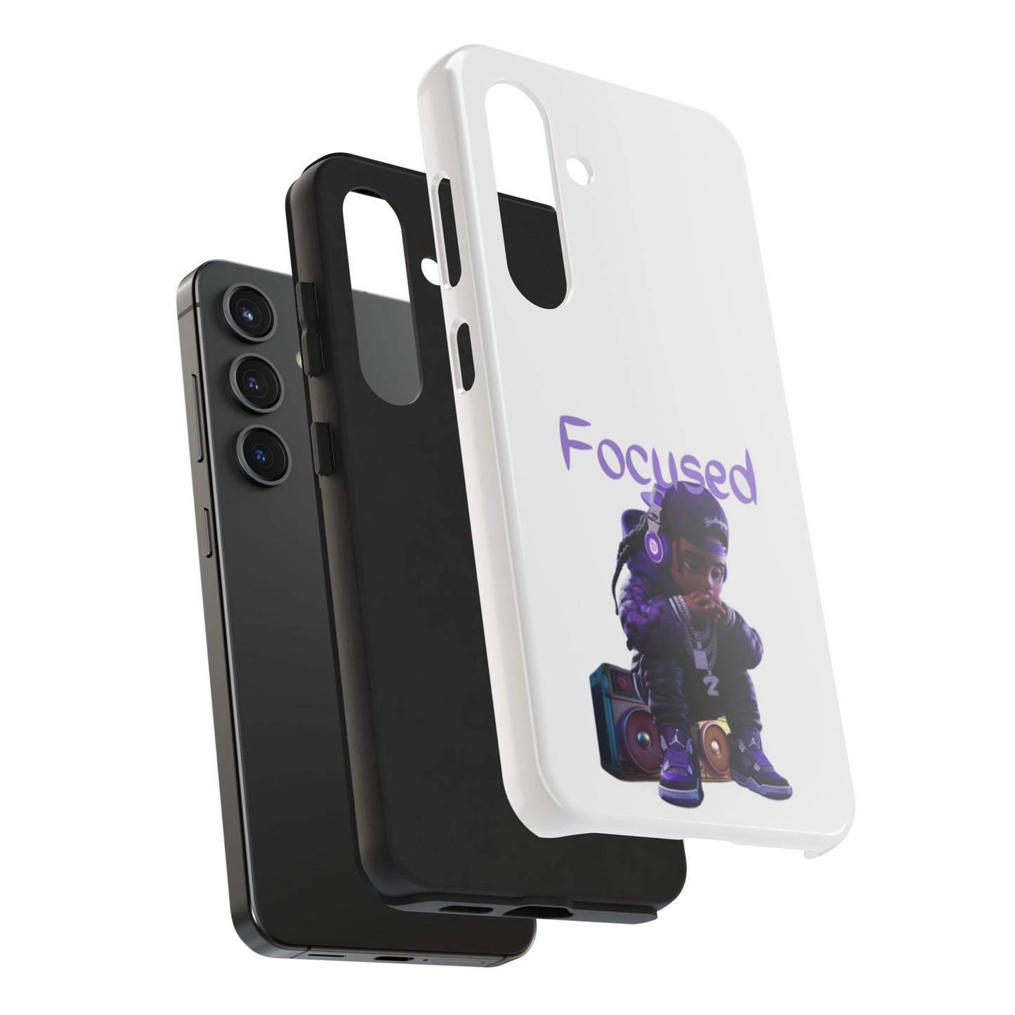 Phone Case- Focused Tough Case- Durable Protection