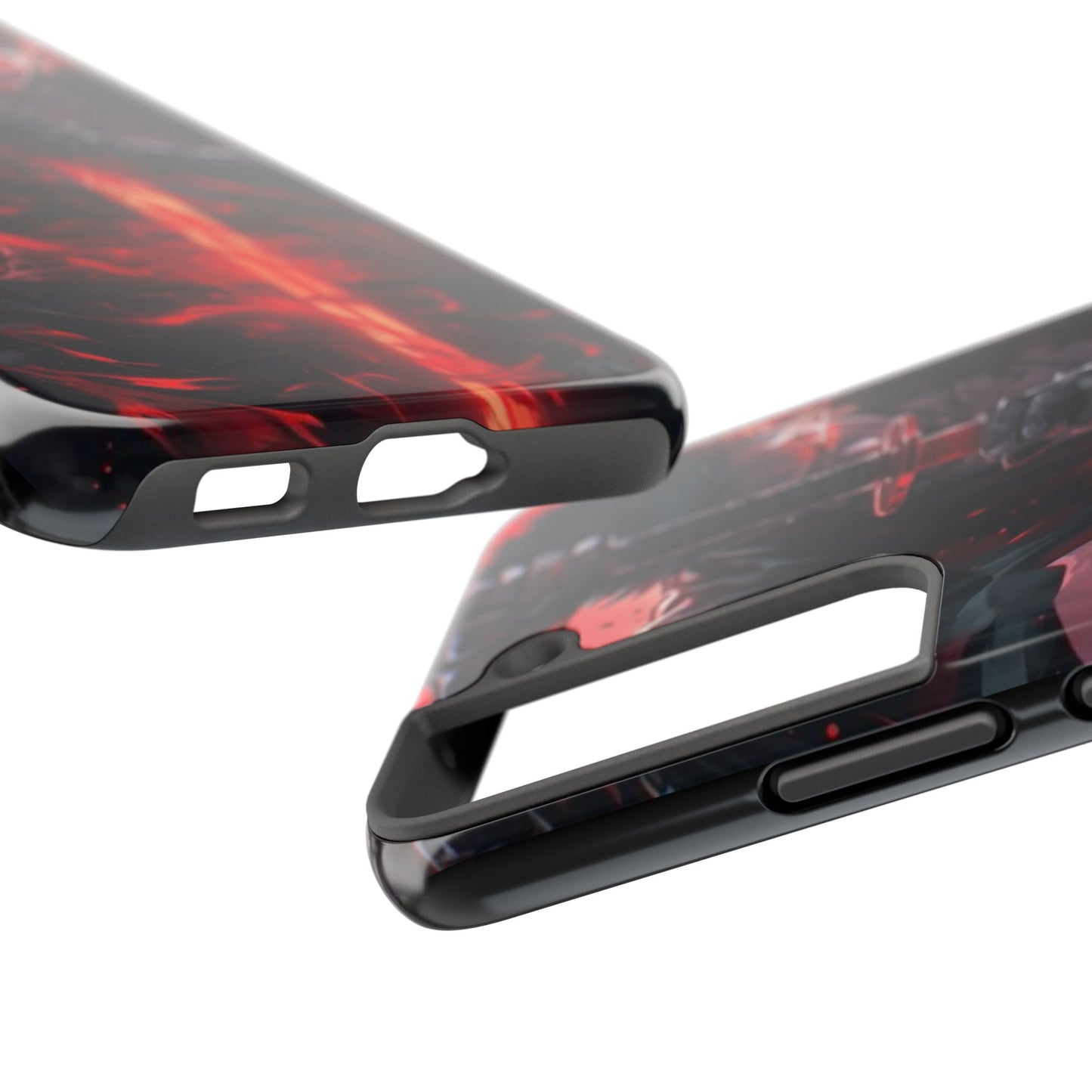 🗡️ Fierce Samurai Tough Phone Case – Durable Protection with Bold Anime Design for iPhone & Android