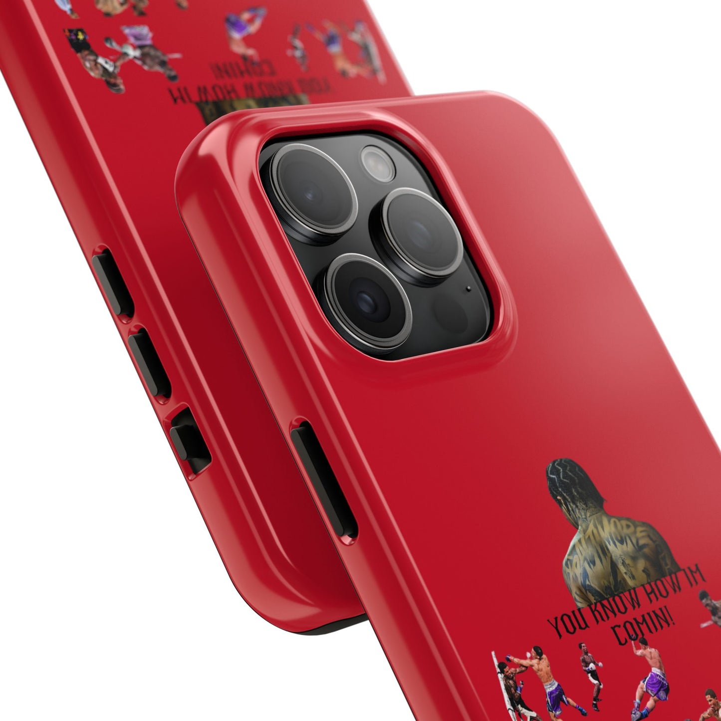 Phone case- You Know How I'm Comin' Tough Phone Case - Durable Protection
