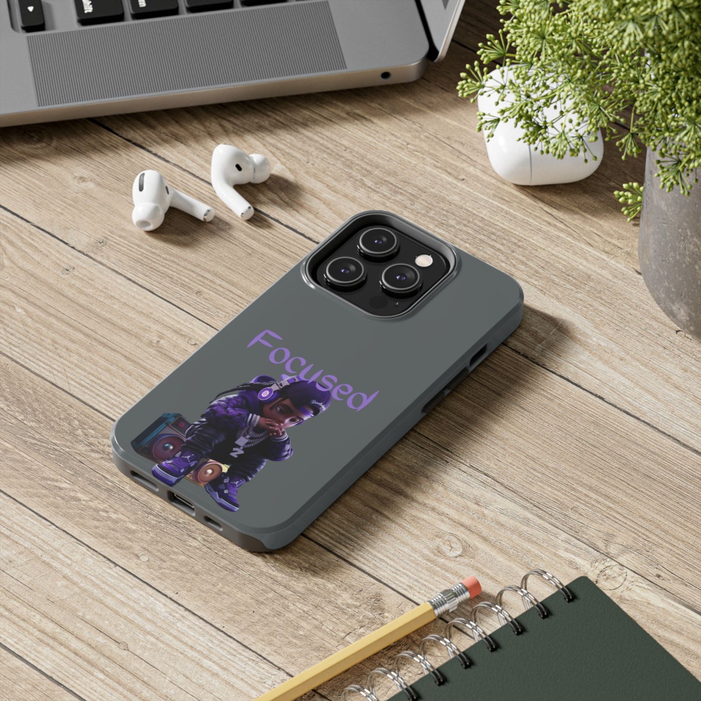 Phone Case- Focused Tough Case- Durable Protection