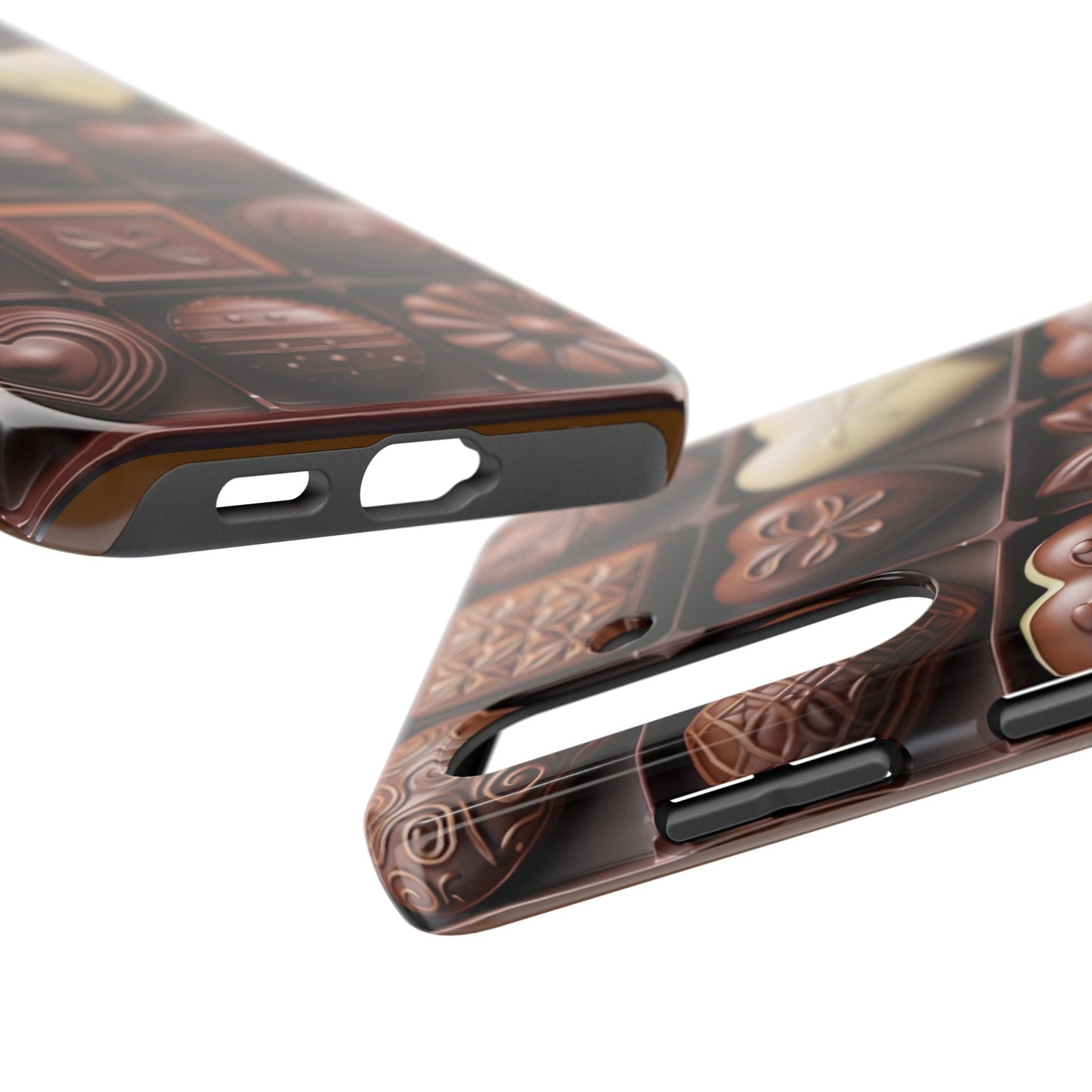 Chocolate Love Tough Phone Case - Perfect for Valentine's Day or Sweet Treat Lovers