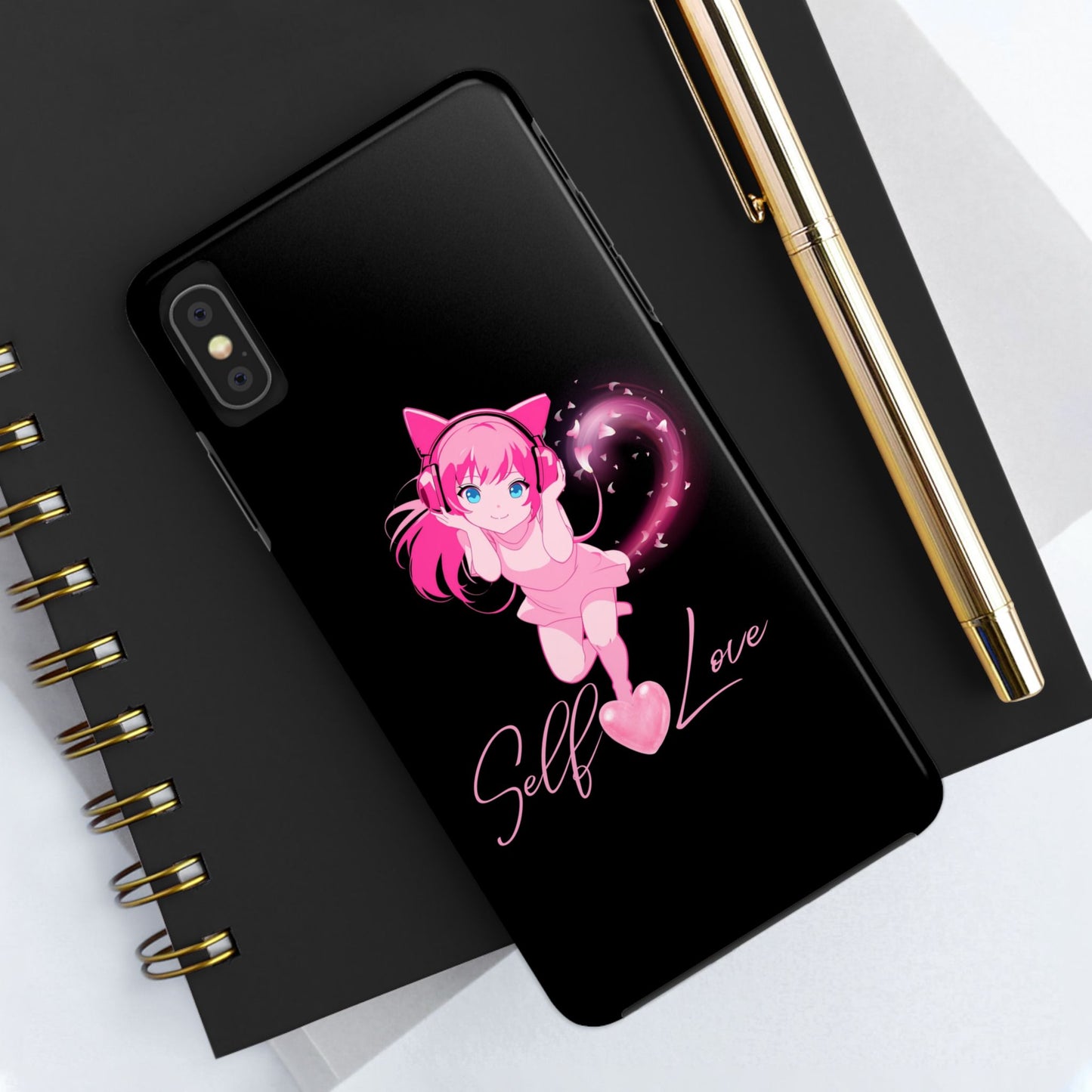 Self Love Tough Phone Case for Anime Lovers