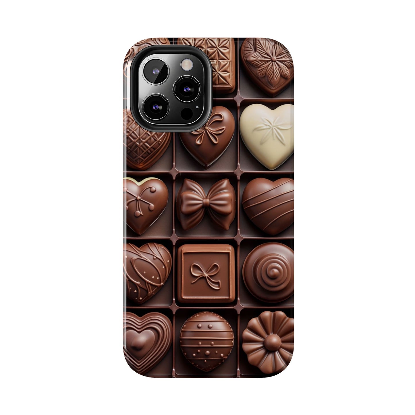Chocolate Love Tough Phone Case - Perfect for Valentine's Day or Sweet Treat Lovers