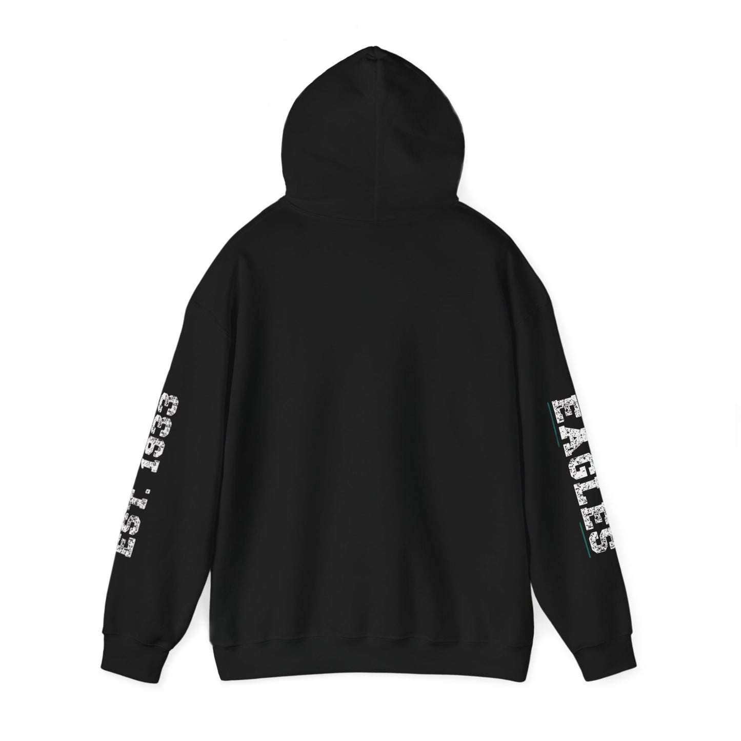 Philadelphia Eagles Hoodie – Est. 1933 | Black Pullover for Men & Women | Team Colors & Mascot Design