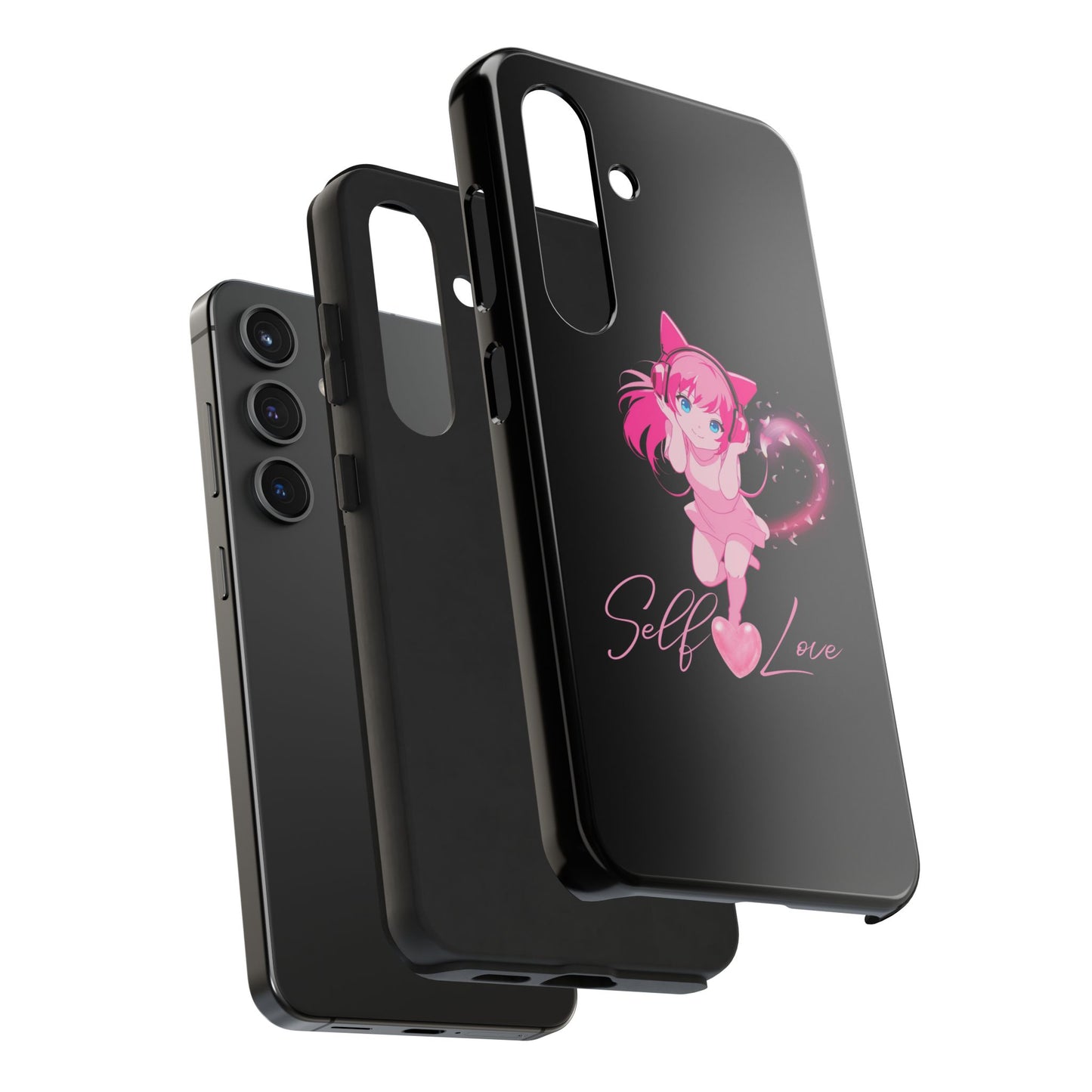 Self Love Tough Phone Case for Anime Lovers
