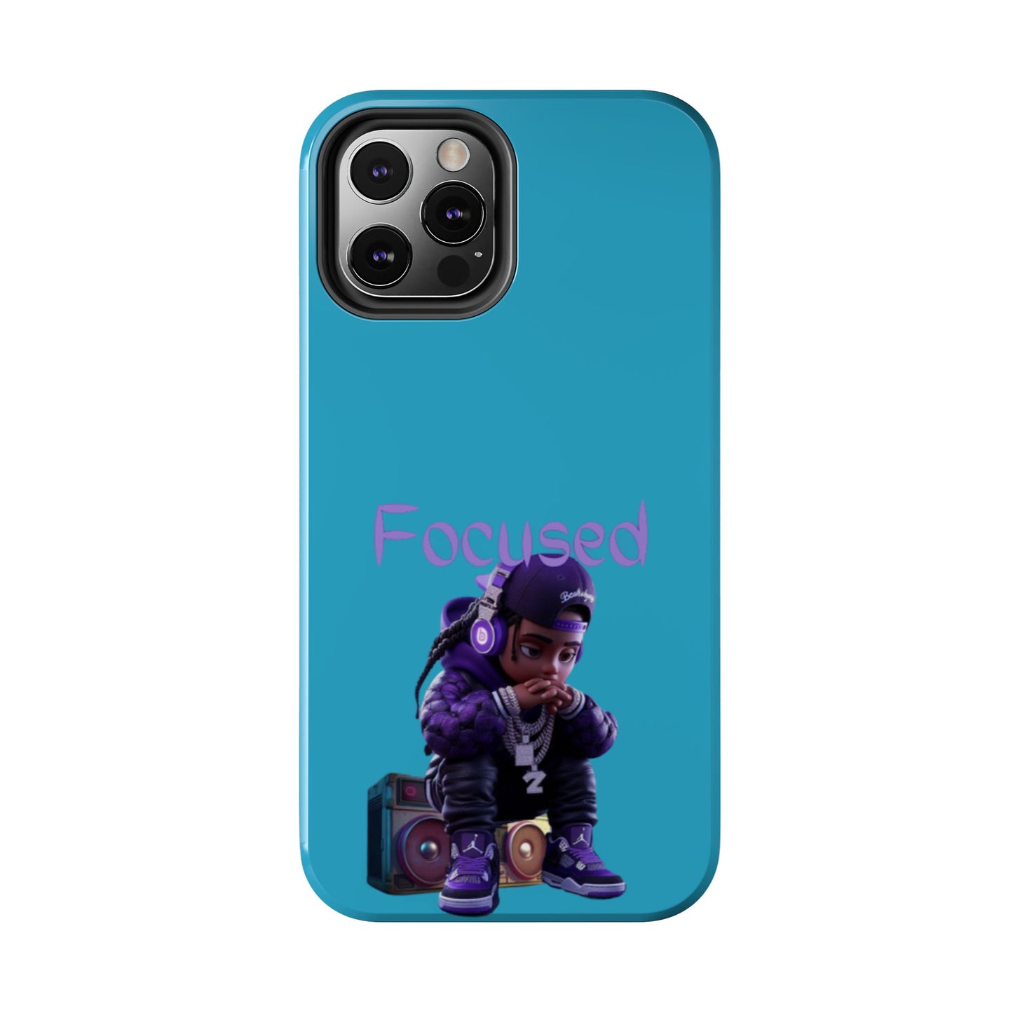 Phone Case- Focused Tough Case- Durable Protection