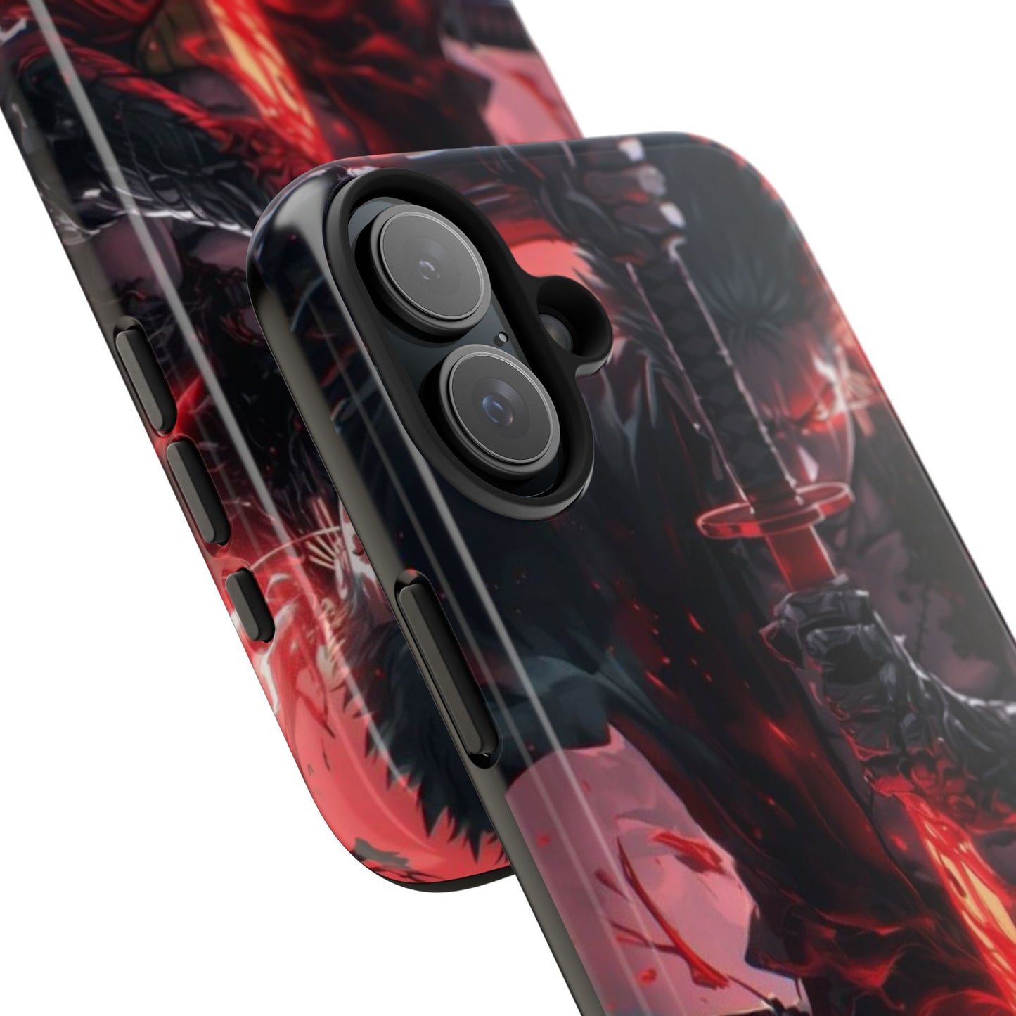 🗡️ Fierce Samurai Tough Phone Case – Durable Protection with Bold Anime Design for iPhone & Android