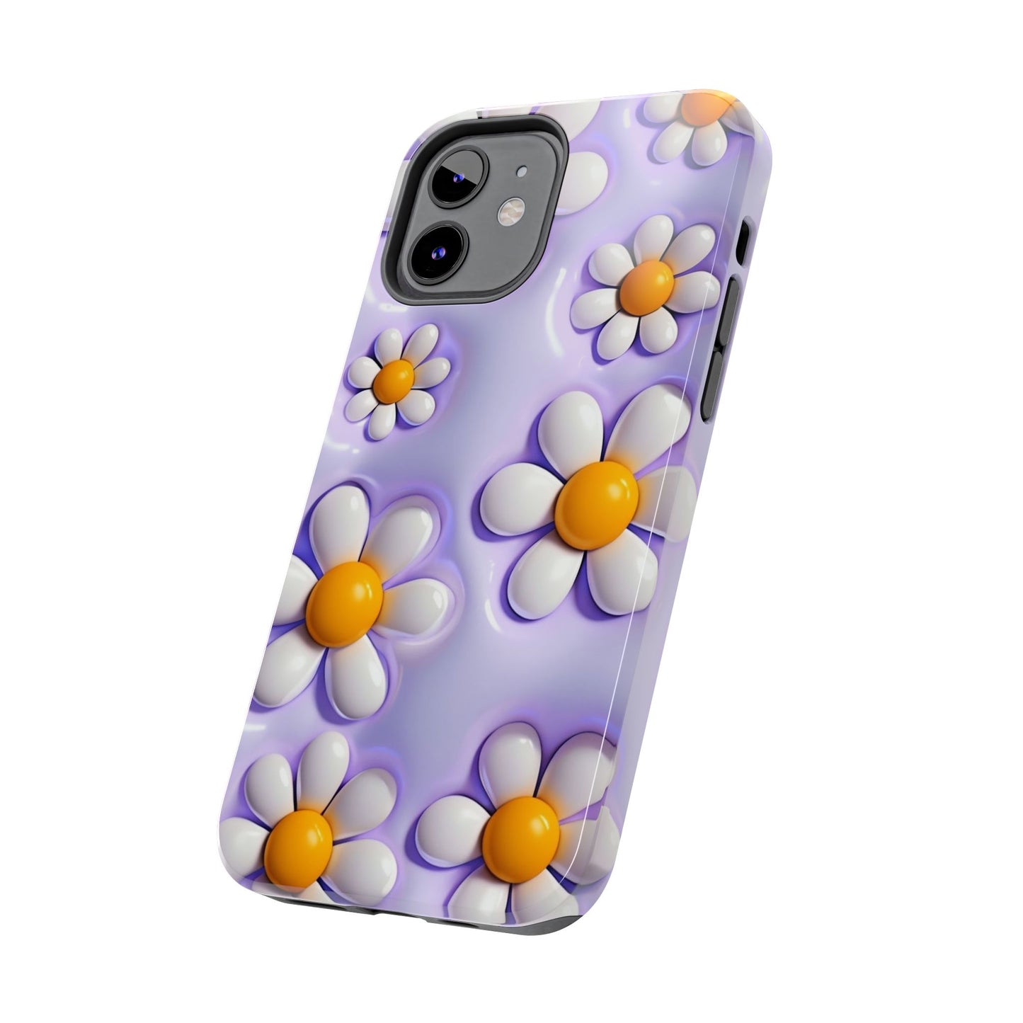 πΌ Floral Tough Phone Case β Vibrant Daisy Spring Design, for iPhones & Androids
