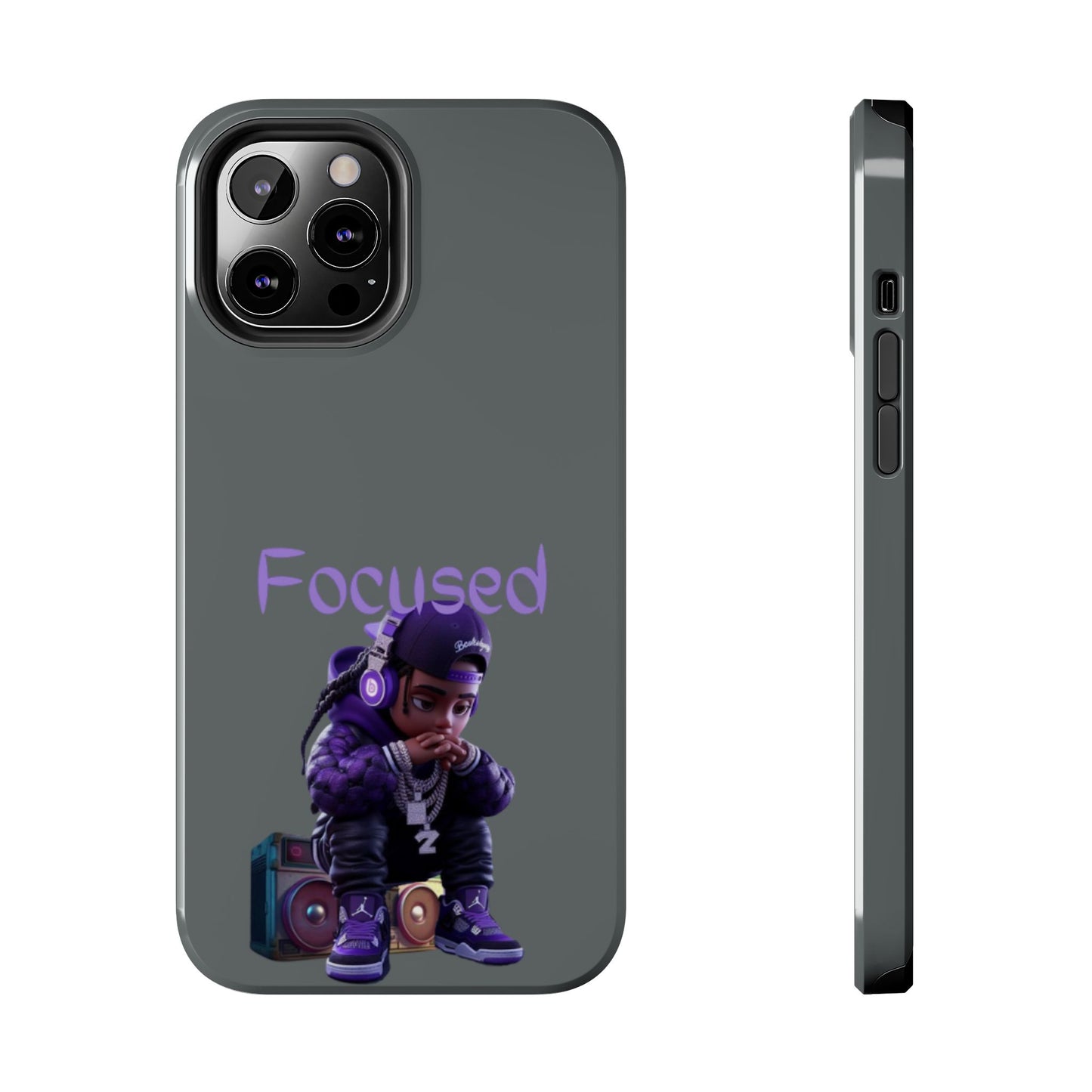 Phone Case- Focused Tough Case- Durable Protection