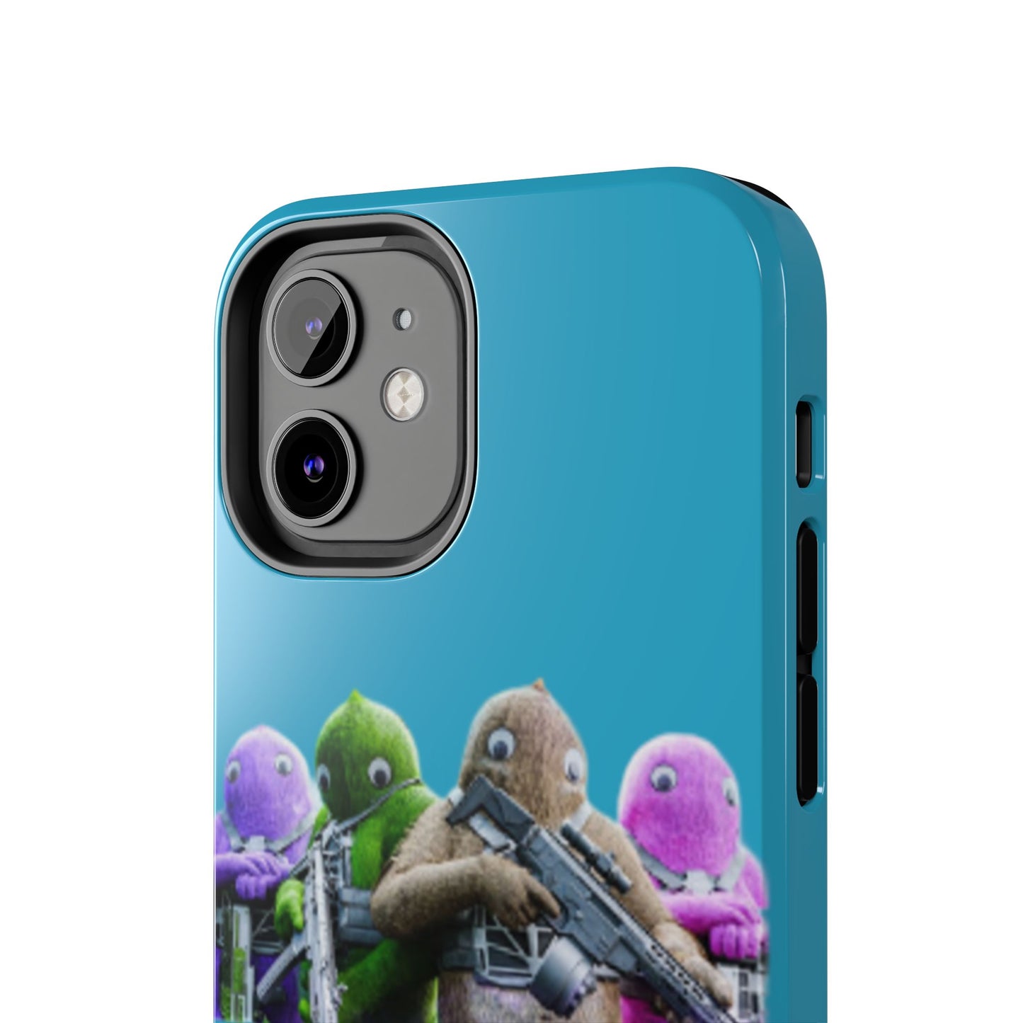 Cool Cartoon-Inspired Tough Phone Case - 'SWEATS'