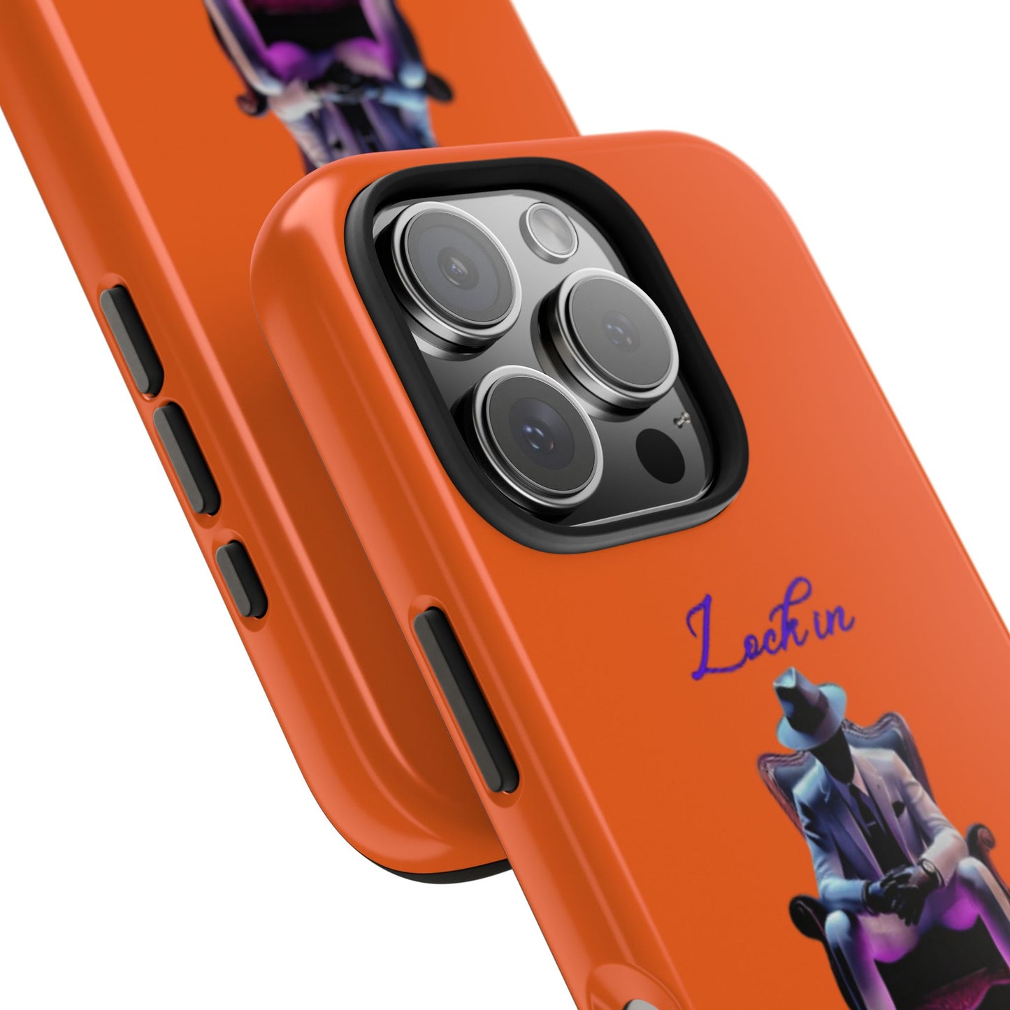 Phone case- Lock In, Stay discipline Tough Phone Case - Durable Protection