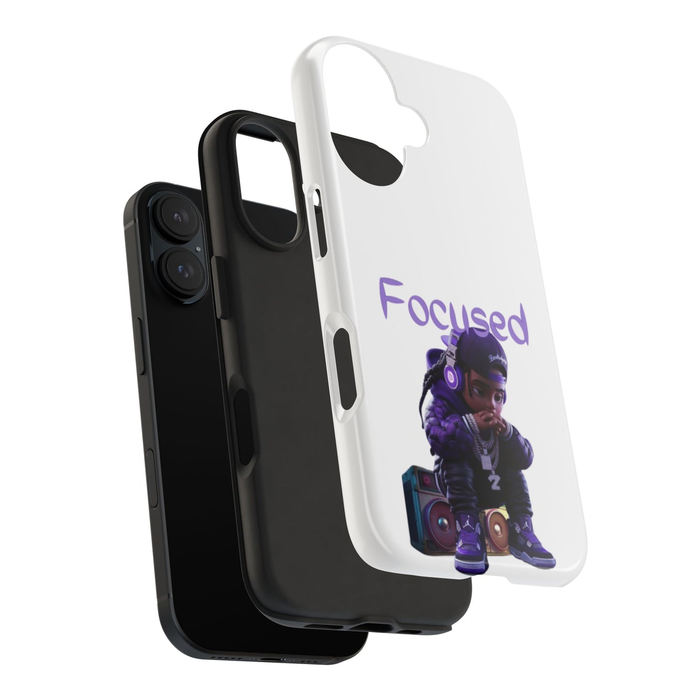 Phone Case- Focused Tough Case- Durable Protection