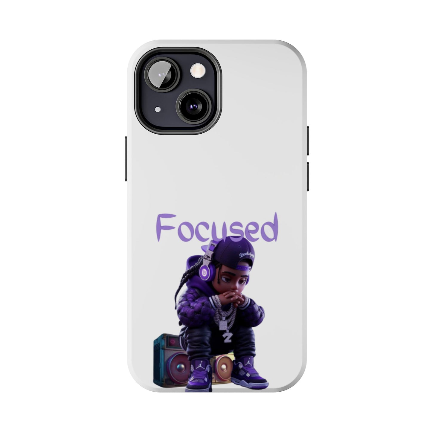 Phone Case- Focused Tough Case- Durable Protection