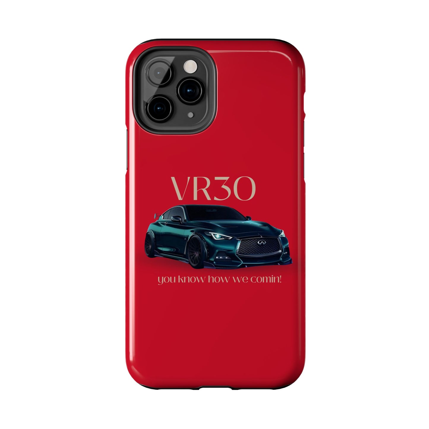 VR30 Sports Car Tough Phone Case - Stylish and Durable Protection for Car Enthusiasts