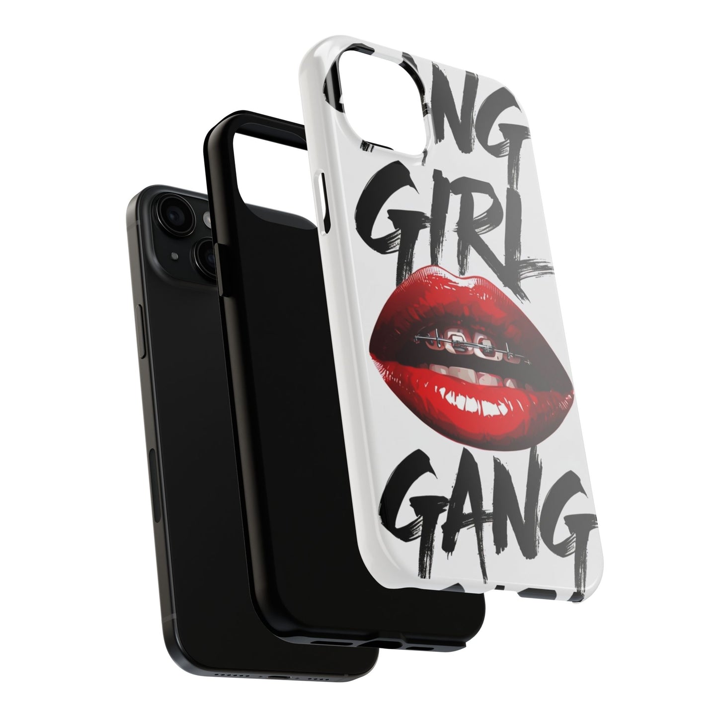 Bold 'Girl Gang' Tough Phone Case – Protective and Stylish Accessory for Trendsetters