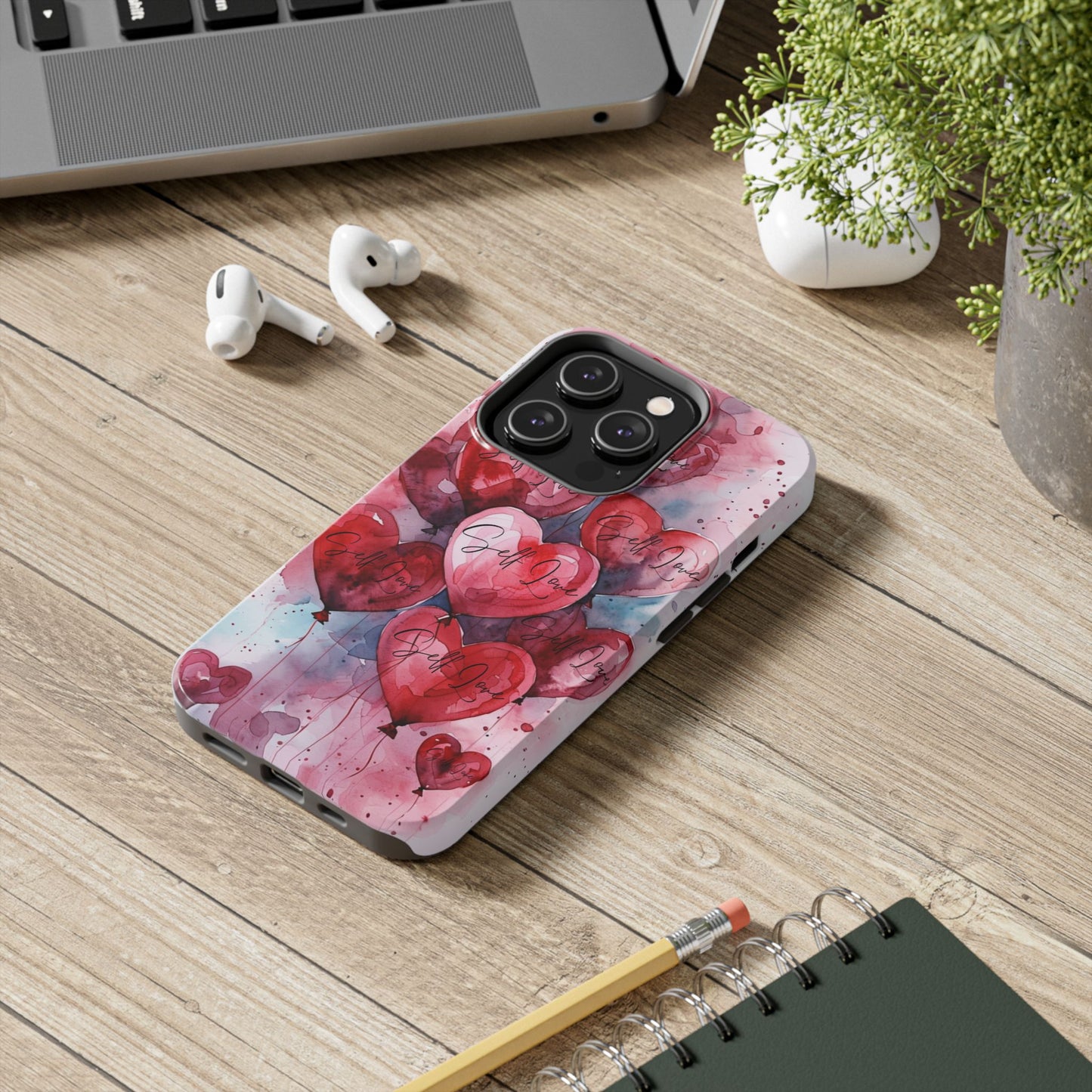 Tough Phone Cases Heart Design