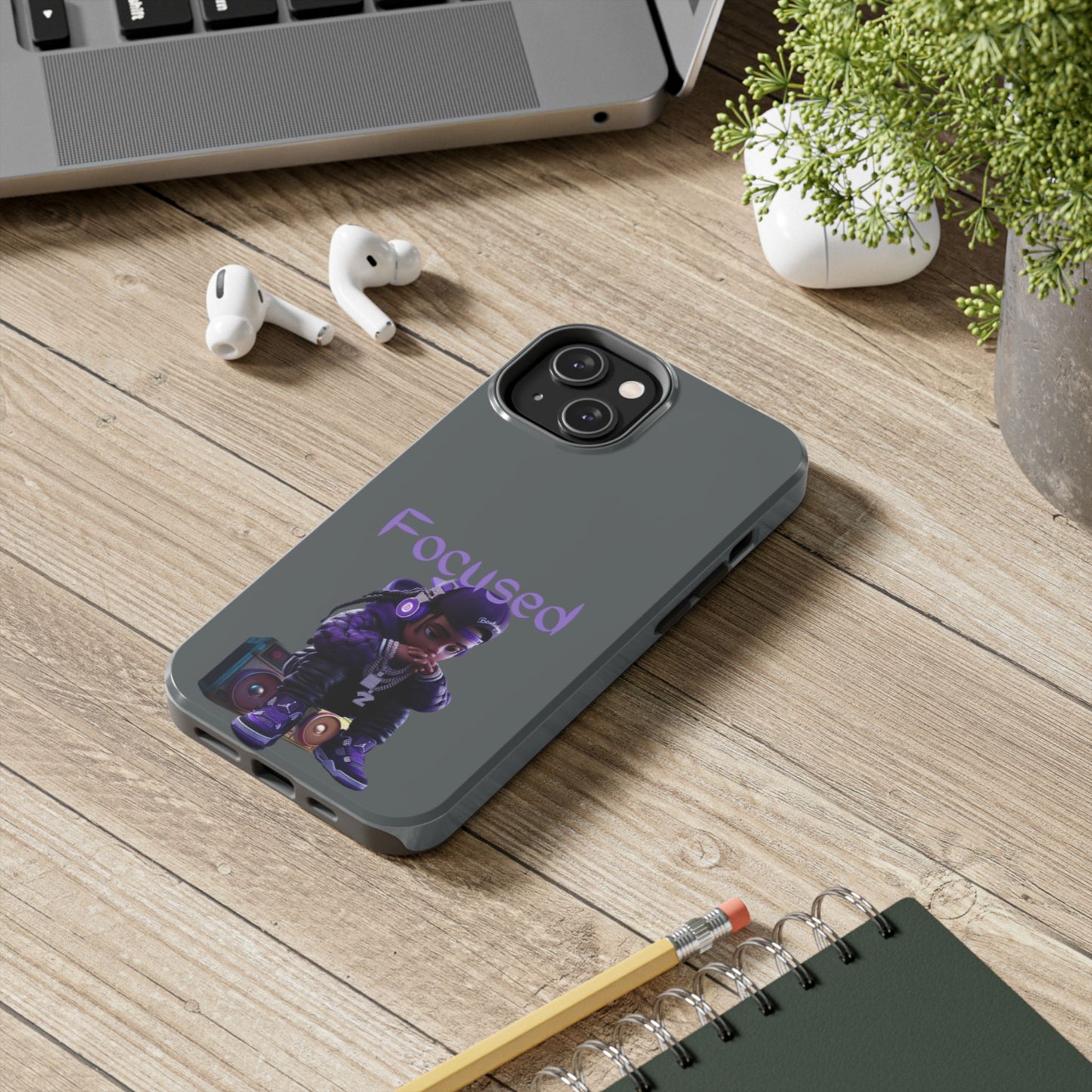 Phone Case- Focused Tough Case- Durable Protection