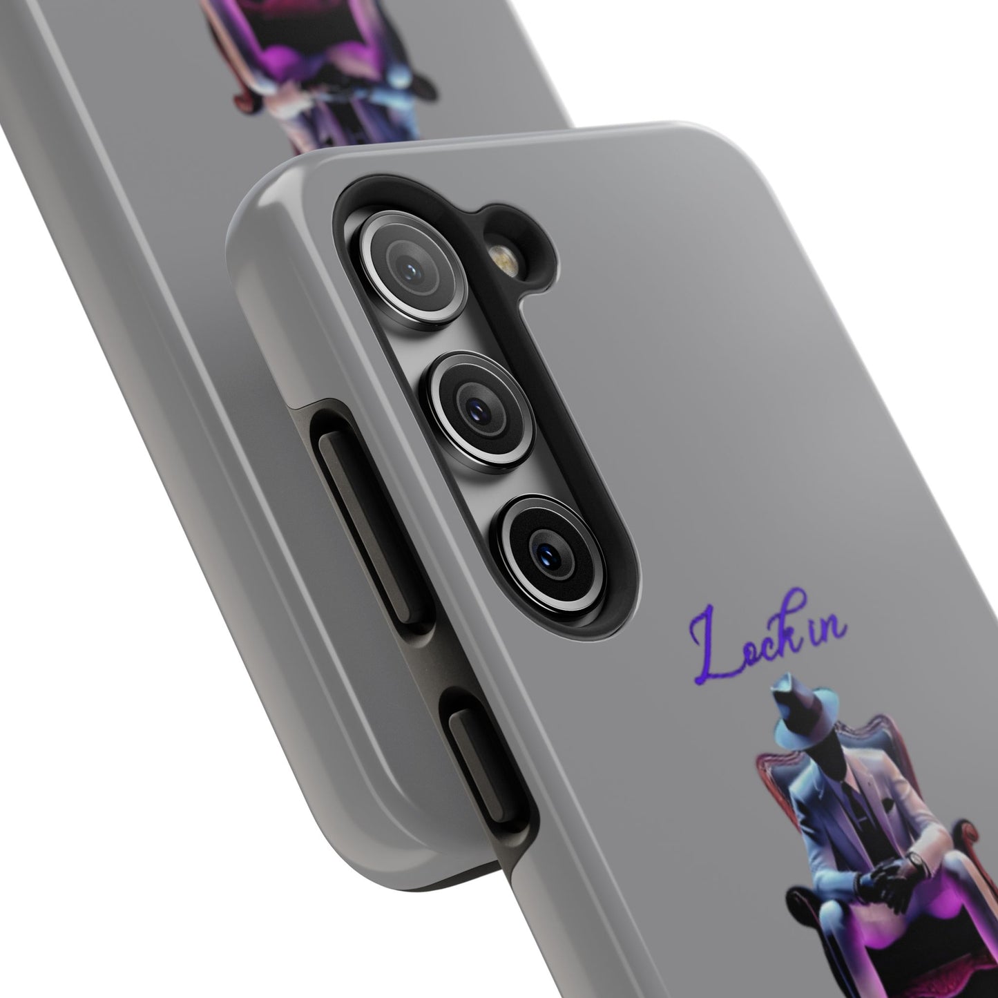 Phone case- Lock In, Stay Disciplined Tough Phone Case - Durable Protection