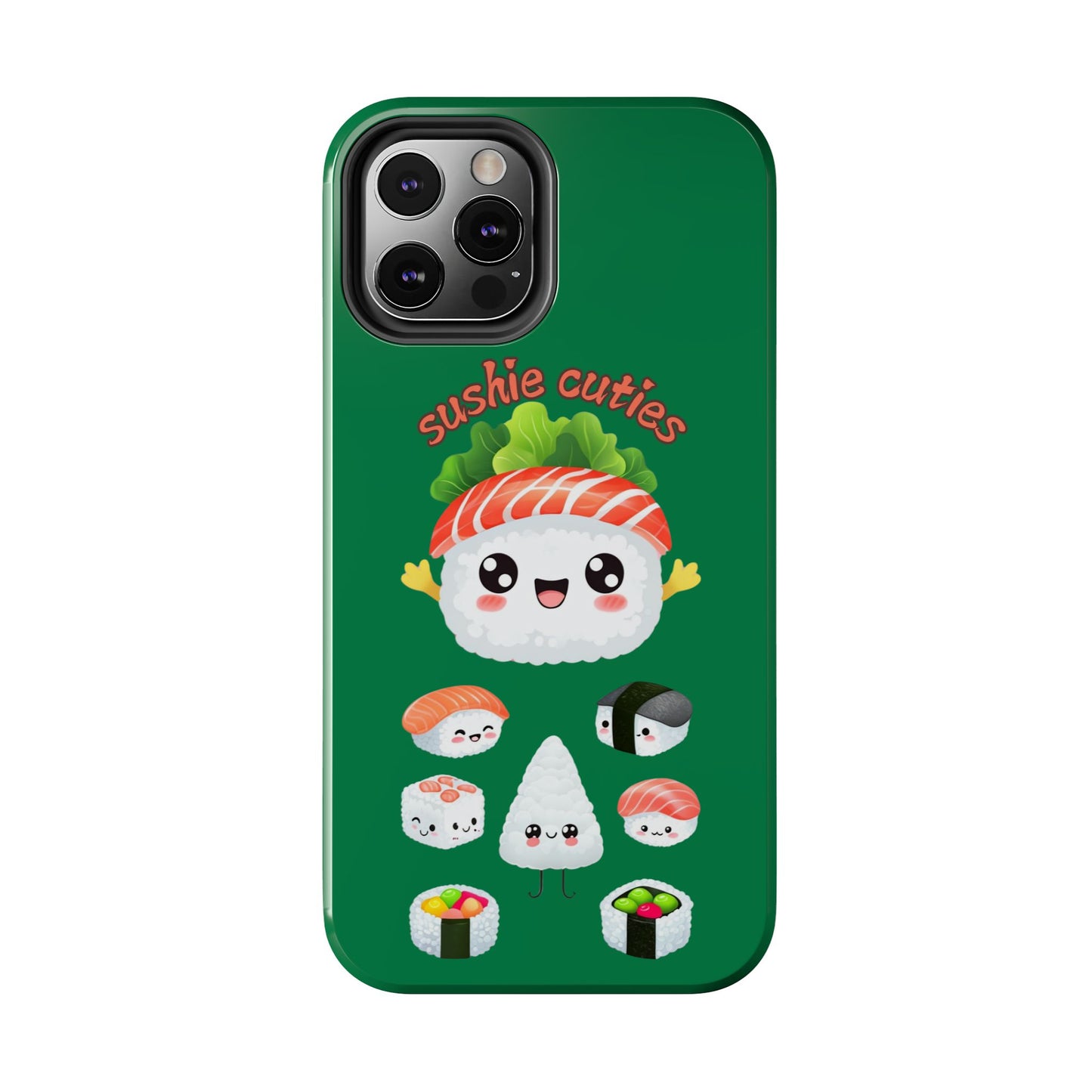 π£ Cute Sushi Buddies Tough Phone Case β Durable & Adorable for iPhone & Android!