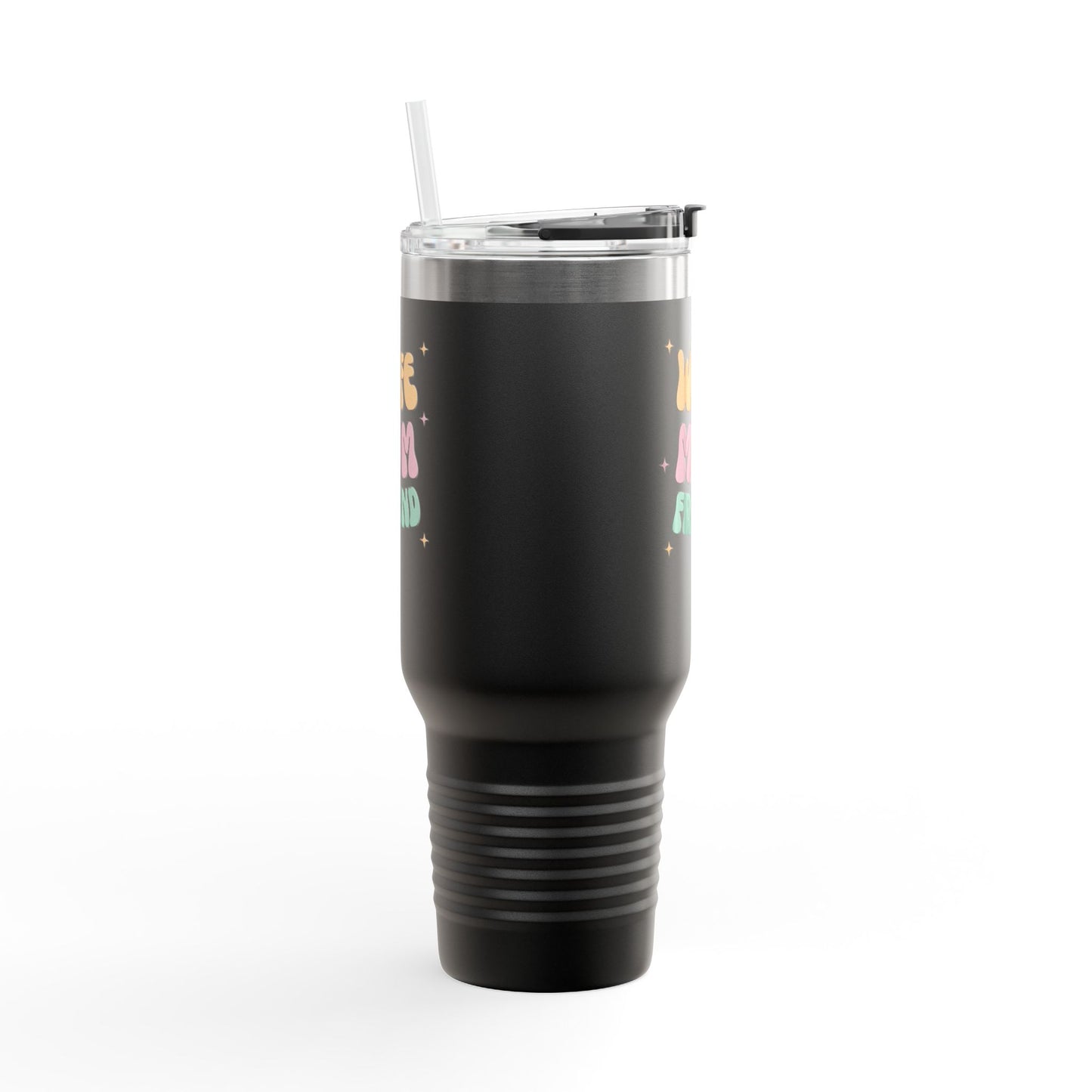💖 40oz Insulated Travel Mug – Stylish Drinkware with Straw for Wives, Moms & Friends ✨