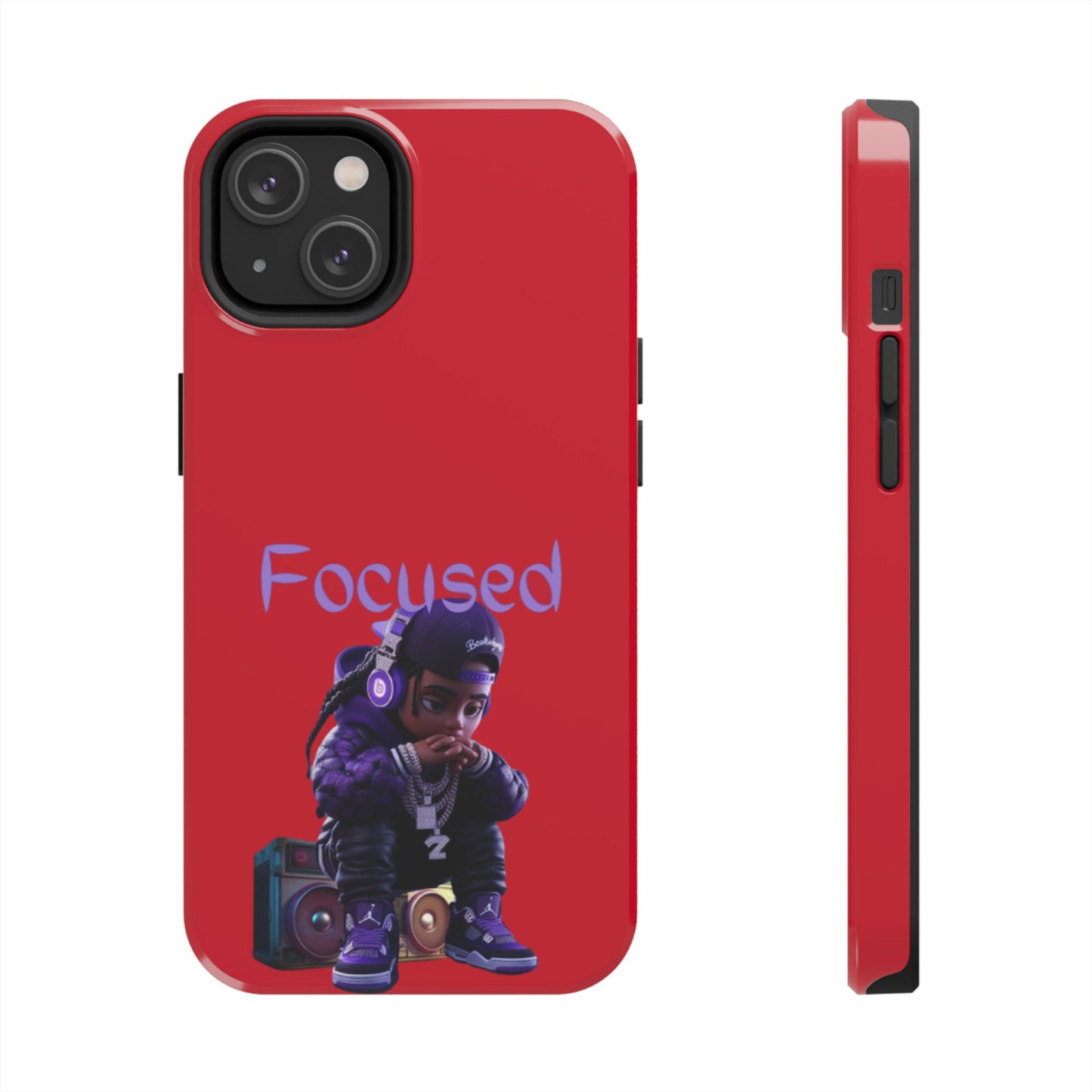 Phone Case- Focused Tough Case- Durable Protection