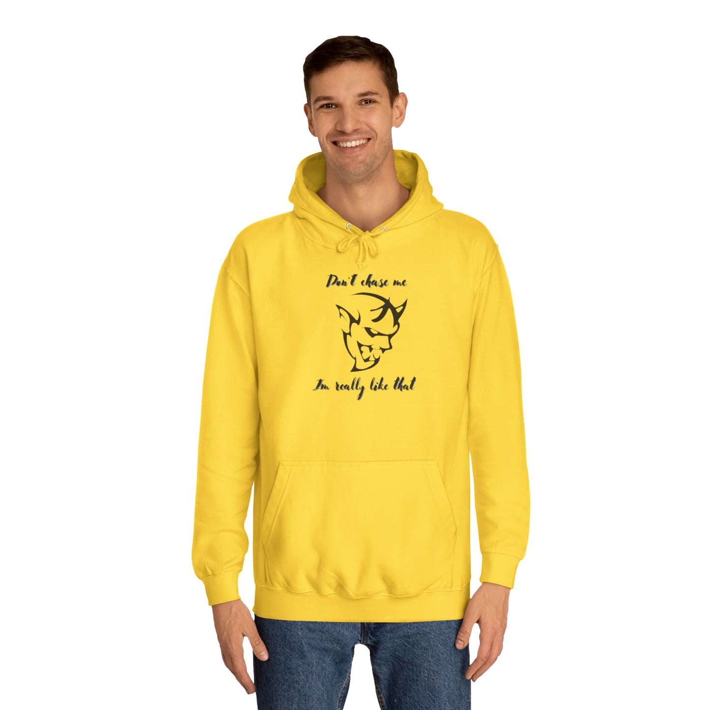 Lava Red "Don’t Chase Me, I’m Really Like That" Sweater – Bold Statement Pullover