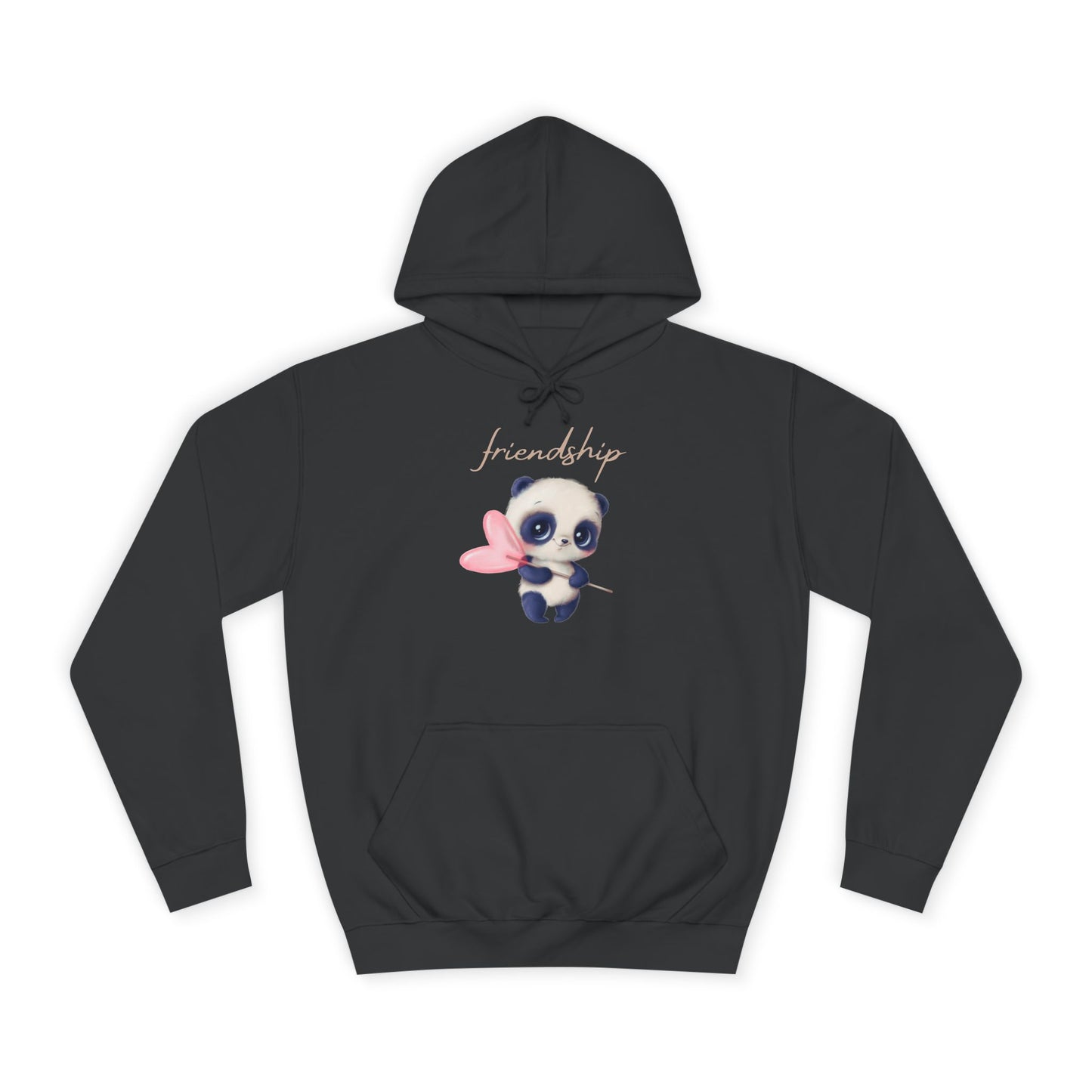 Soft Cloud Cute Sweater for Women – "Friendship Panda" Cozy Graphic Pullover