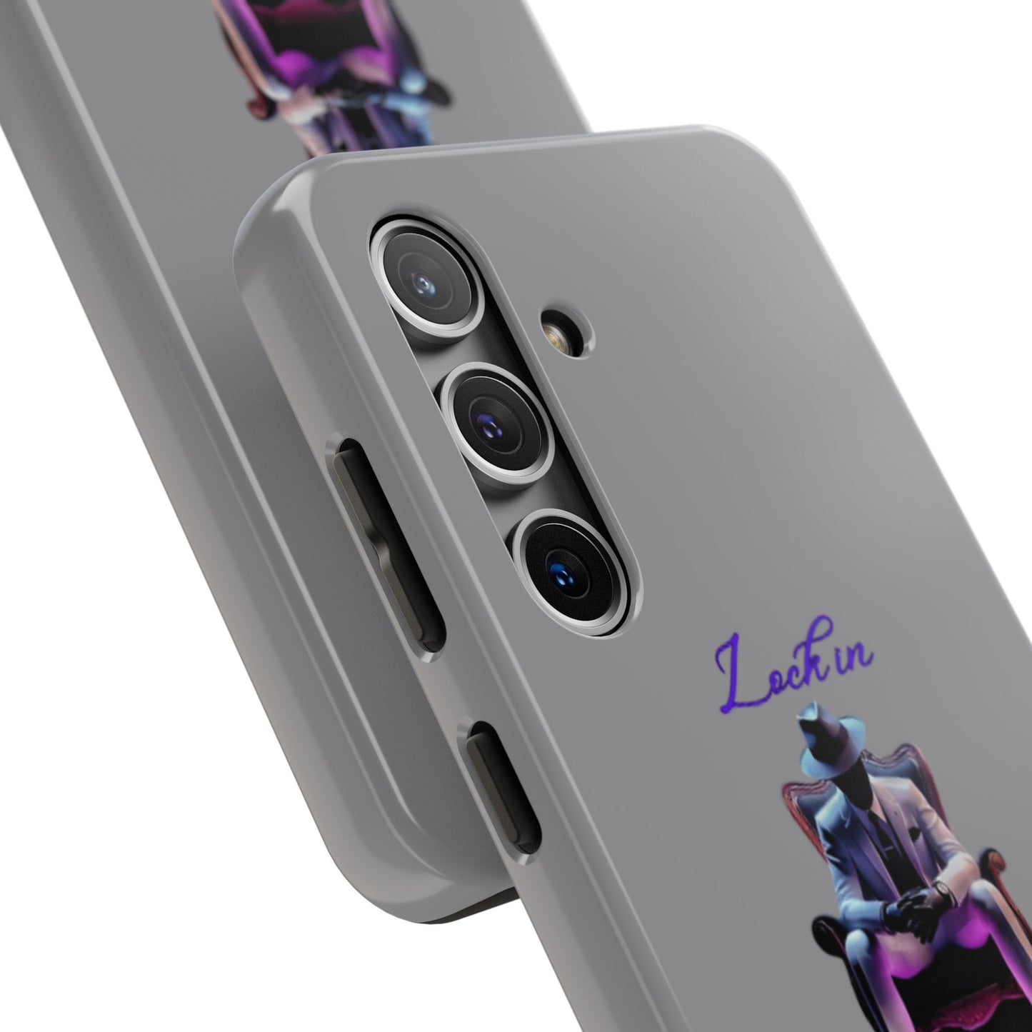 Phone case- Lock In, Stay Disciplined Tough Phone Case - Durable Protection