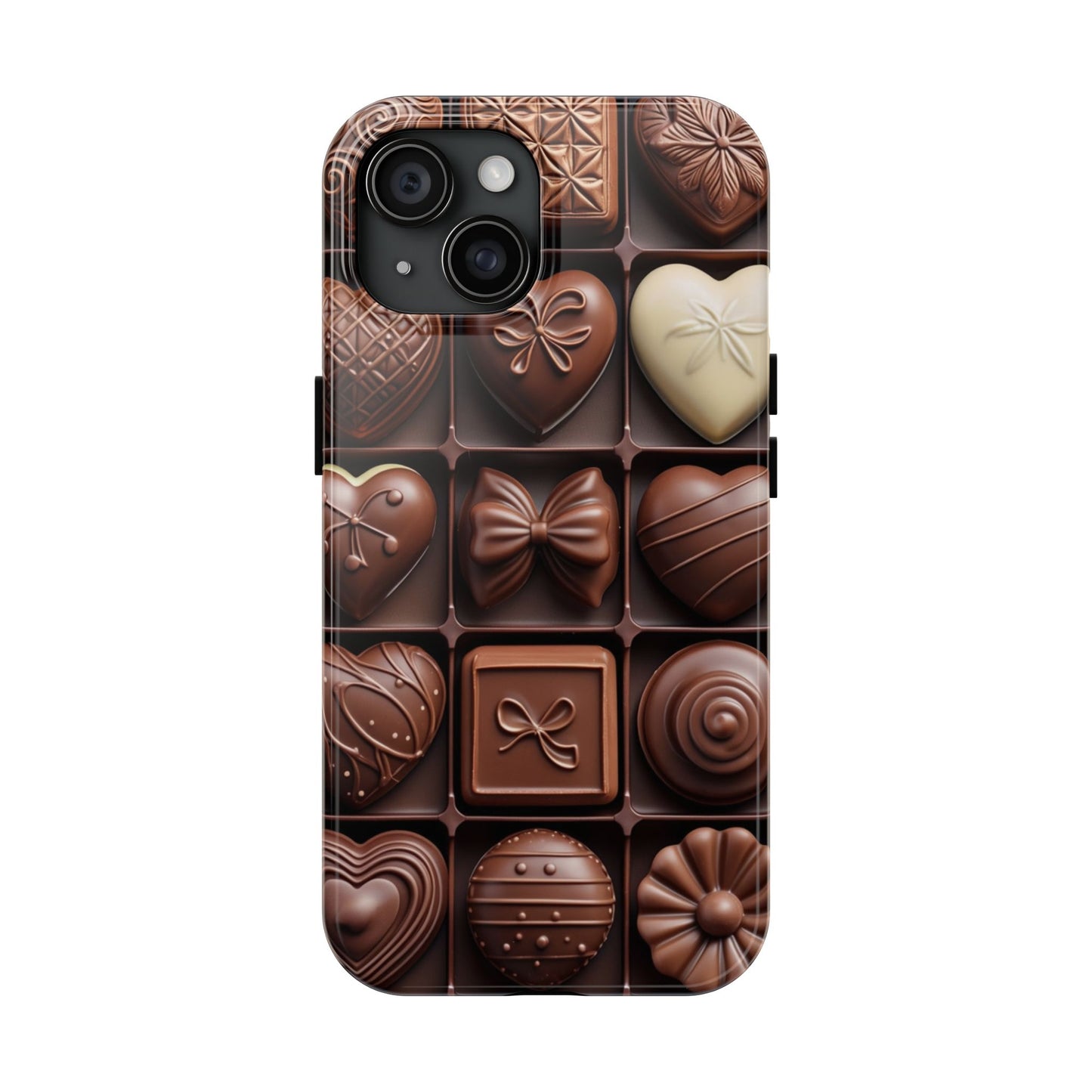 Chocolate Love Tough Phone Case - Perfect for Valentine's Day or Sweet Treat Lovers