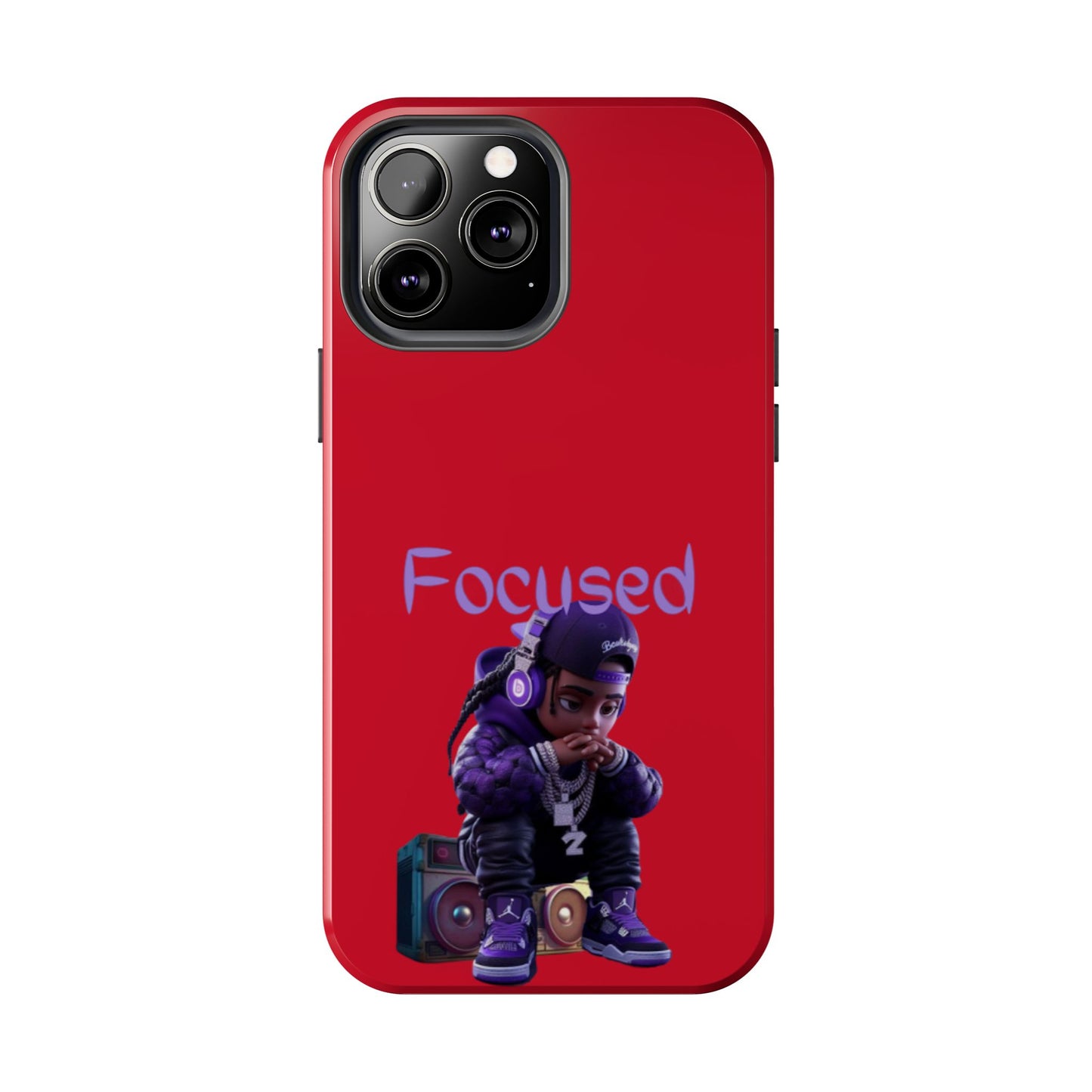 Phone Case- Focused Tough Case- Durable Protection