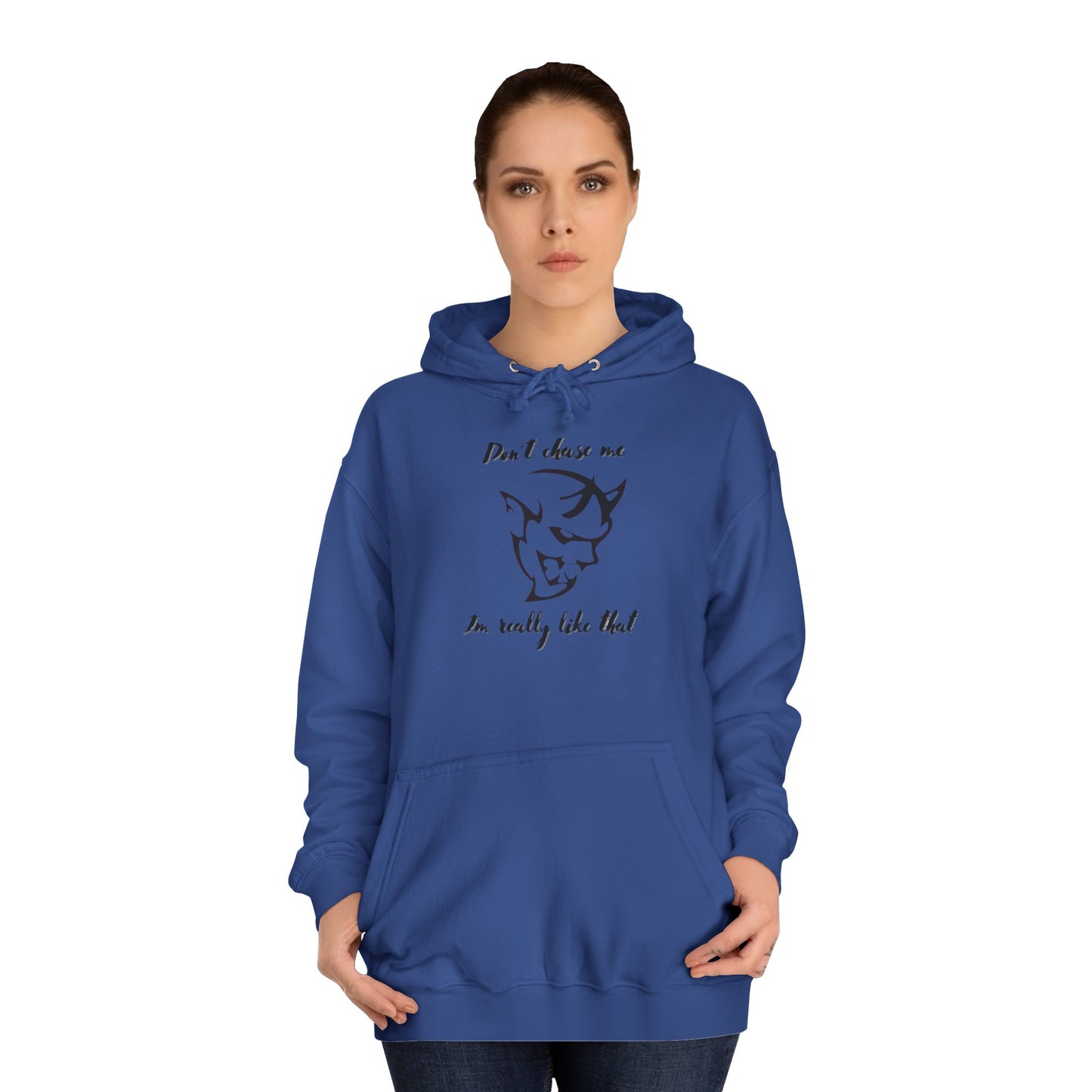 Lava Red "Don’t Chase Me, I’m Really Like That" Sweater – Bold Statement Pullover