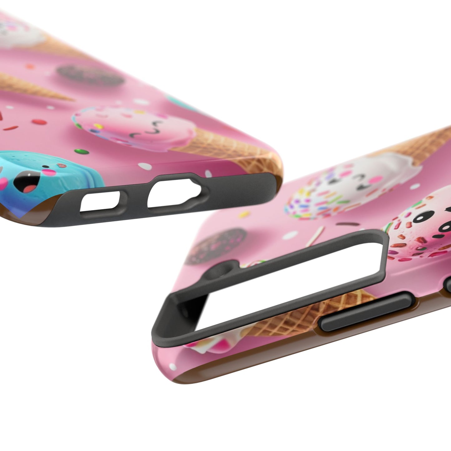 Tough Phone Cases Cute Ice Cream Design