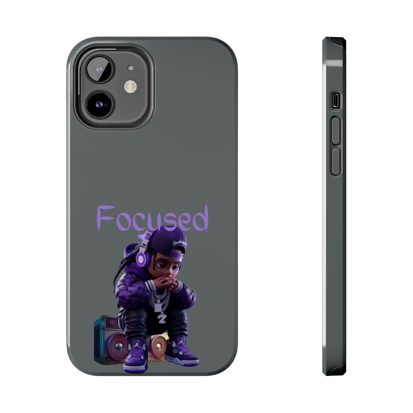 Phone Case- Focused Tough Case- Durable Protection