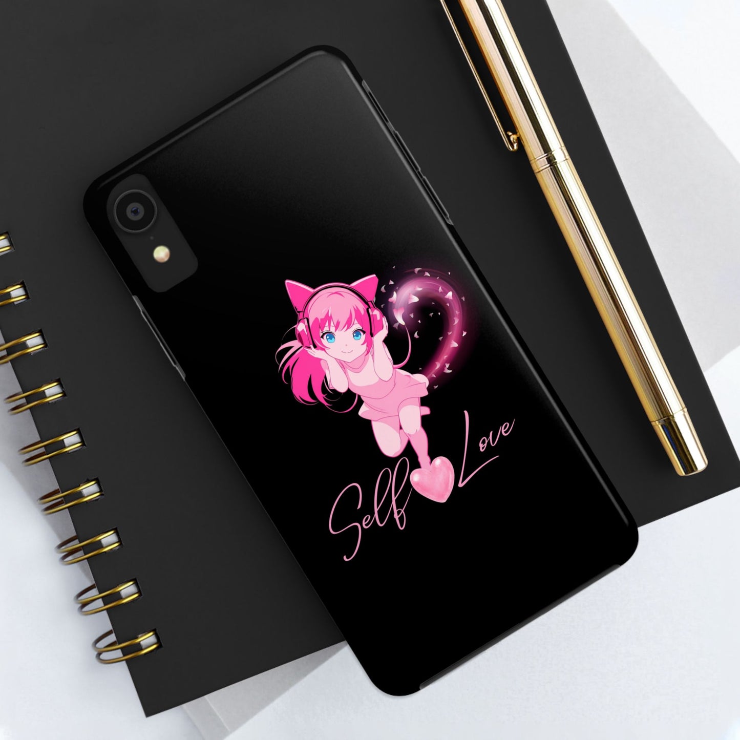 Self Love Tough Phone Case for Anime Lovers