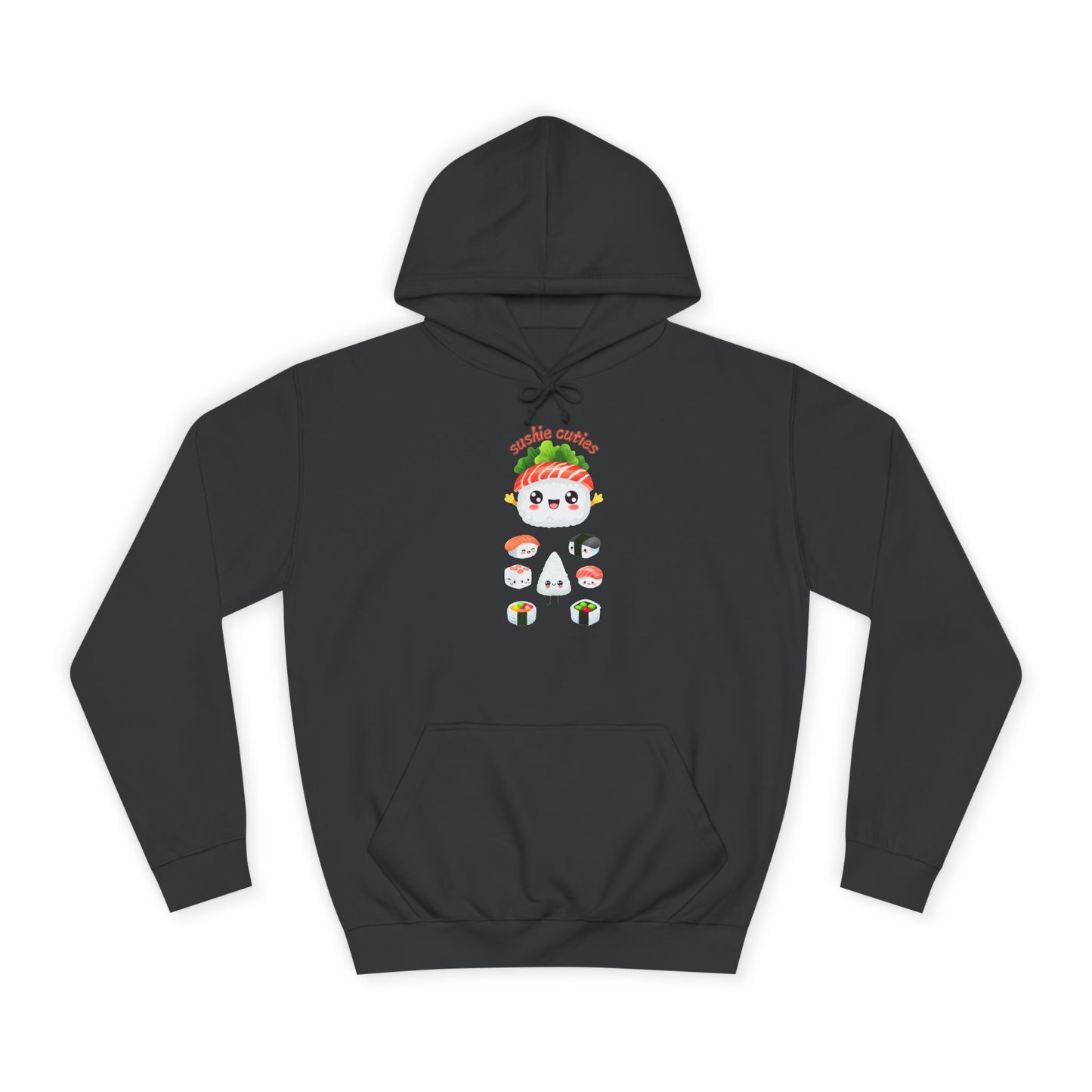 π£ Cute Sushi Characters White Sweater β Cozy & Fun for Men & Women! π£