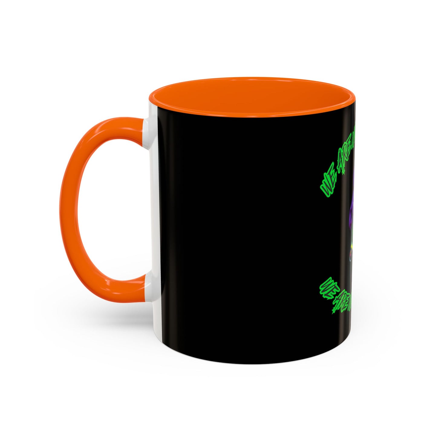 Alien Vibes Accent Coffee Mug - "We Are Not The Same" Design - Fun Gift for Sci-Fi Lovers