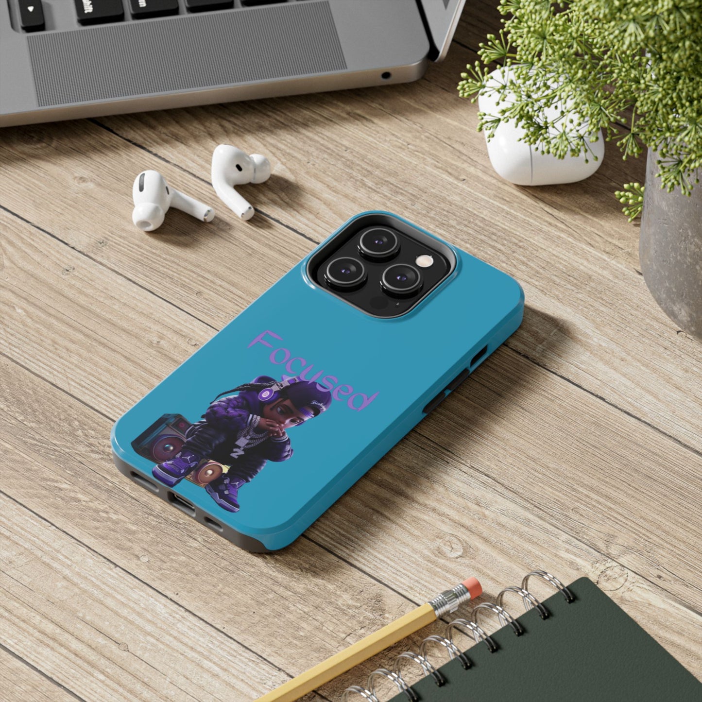 Phone Case- Focused Tough Case- Durable Protection