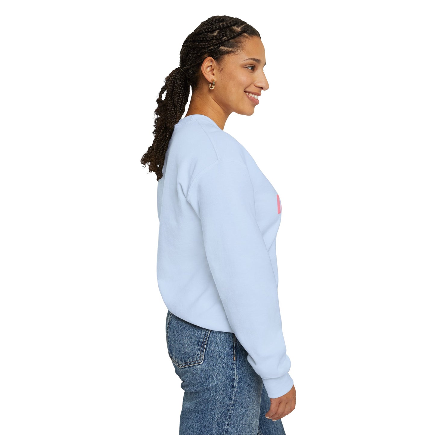 Cotton Blush XOXO Sweatshirt for Women – I’m His Romantic Everyday Lovewear