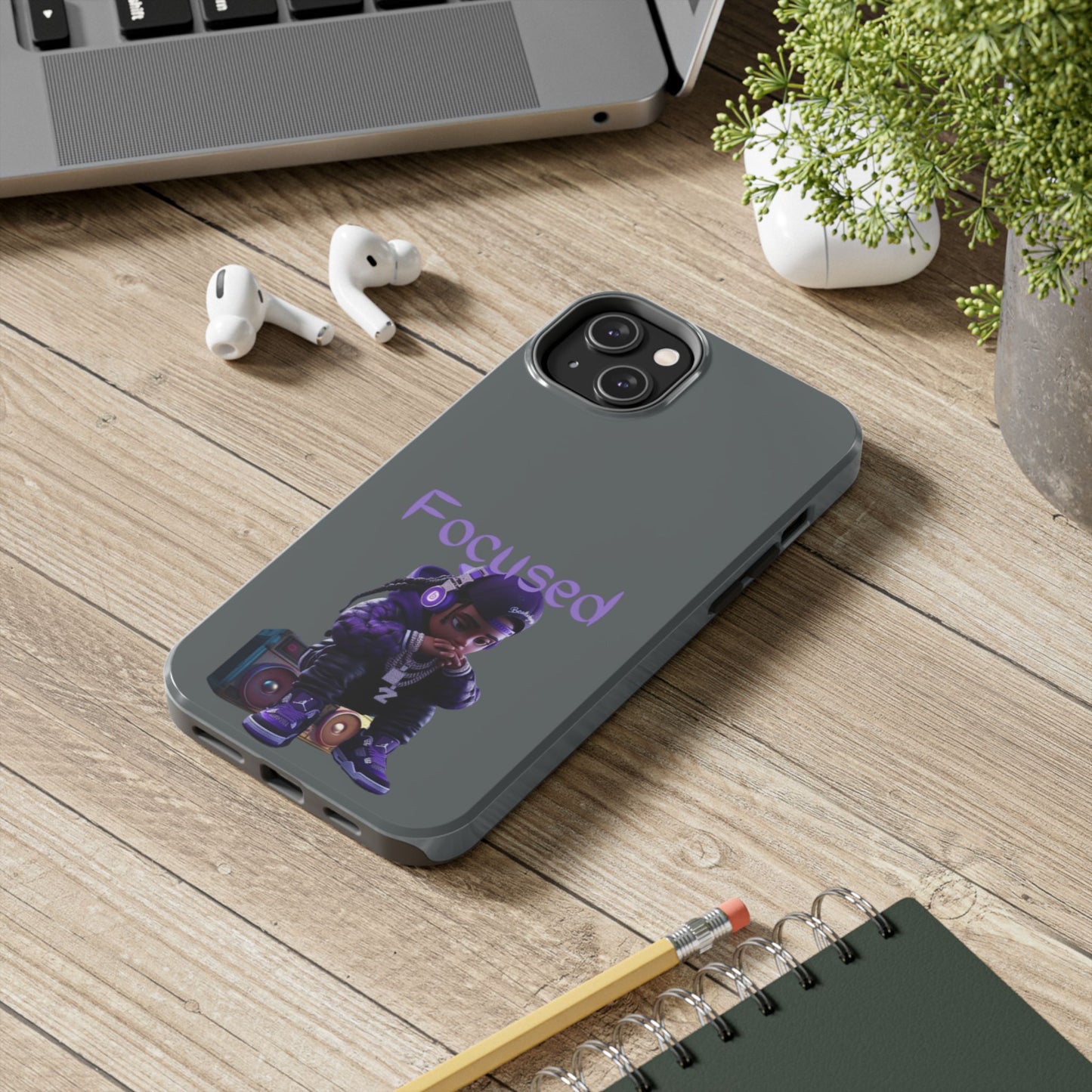 Phone Case- Focused Tough Case- Durable Protection