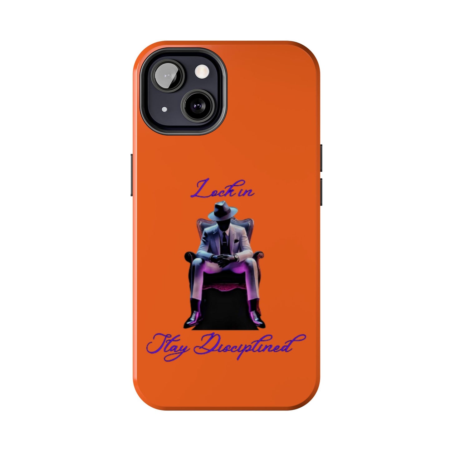 Phone case- Lock In, Stay discipline Tough Phone Case - Durable Protection