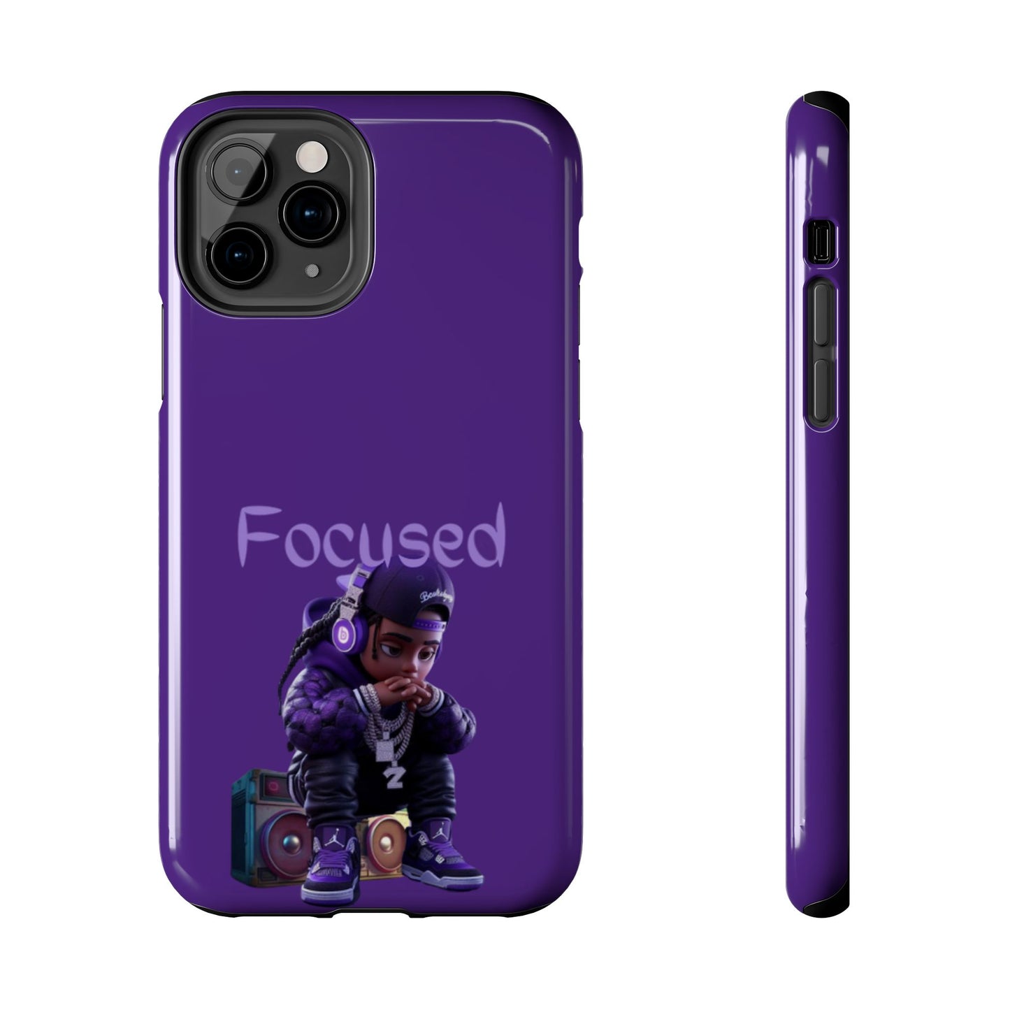 Phone Case- Focused Tough Case- Durable Protection