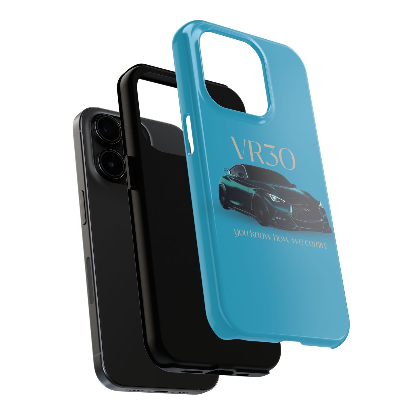 VR30 Sports Car Tough Phone Case - Stylish and Durable Protection for Car Enthusiasts