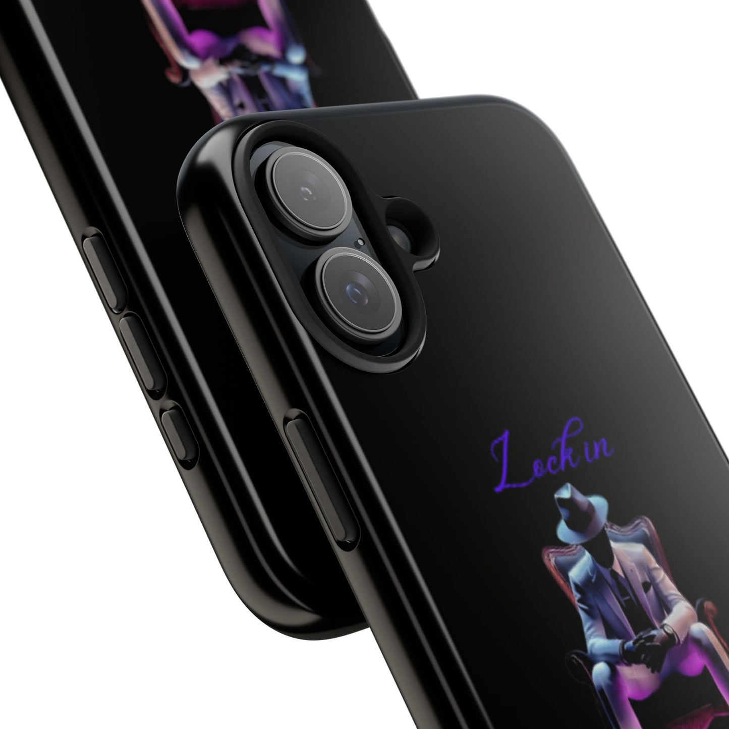 Phone case- Lock In, Stay DIsciplined Tough Phone Case - Durable Protection