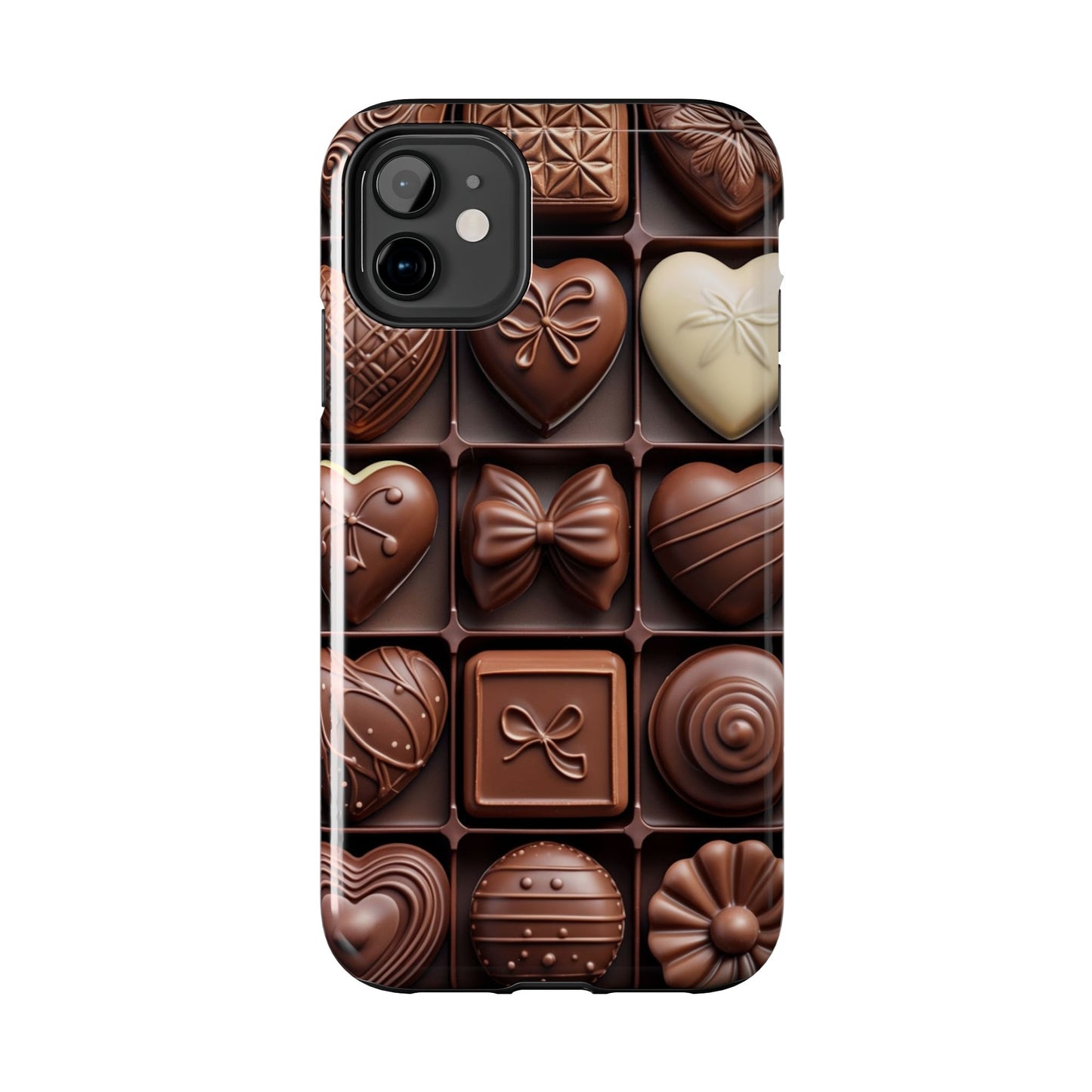 Chocolate Love Tough Phone Case - Perfect for Valentine's Day or Sweet Treat Lovers